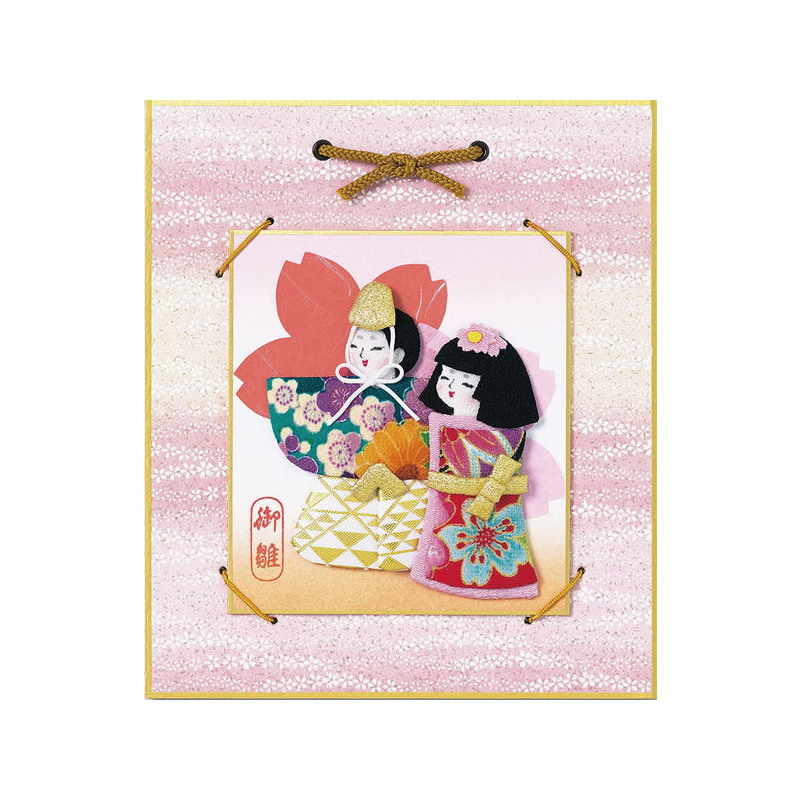 HM7 押絵飾り たち雛 おひなさま キット (個)