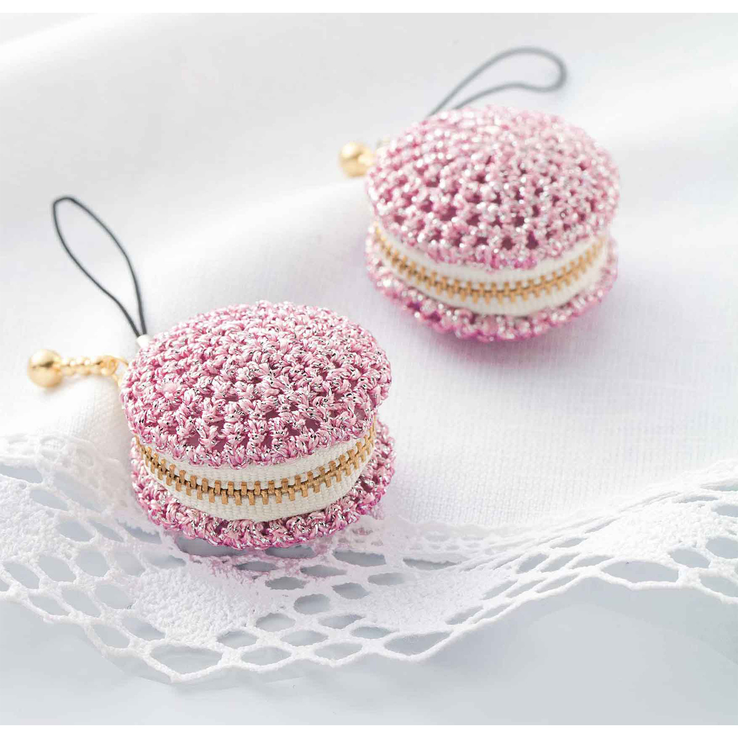 [Order upon request/non-returnable]CO4 タカギ繊維 Panami マカロンのコインケース「ピンク」 キット (個)