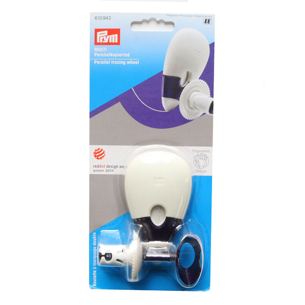 PRM610943 Prym Chalk Powder Roller Mouse with Tracing Wheel (pcs)