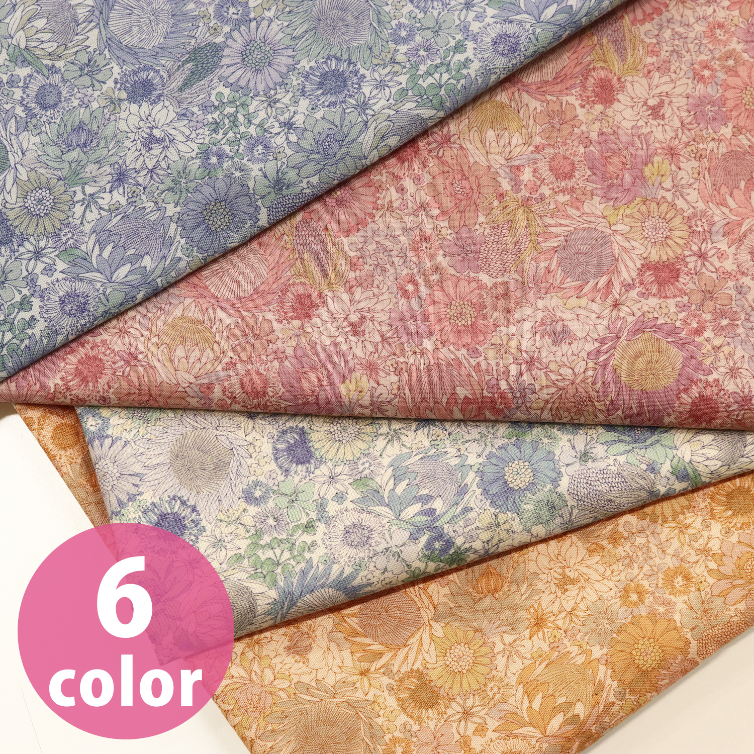 【8/17までSALE】B83065-1 Nostalgia Collection ポプリ 巾約110cm 1m単位 (m)