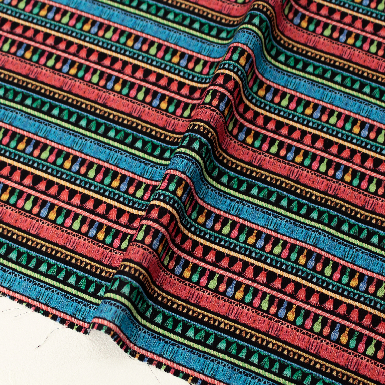 MICH12150-C Michael Miller TASSLES AND TRIMMINGS  Width approx. 110cm, approx.13.7m (roll)