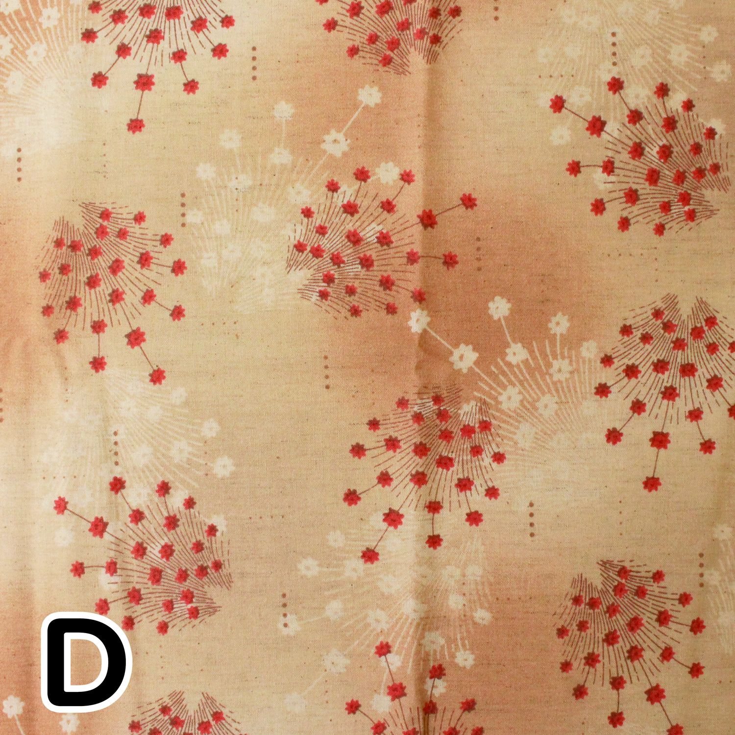 【WEB限定・原反特価】■CL10447L-D CALM 綿麻シーチング生地　巾約108cm 原反 (巻)