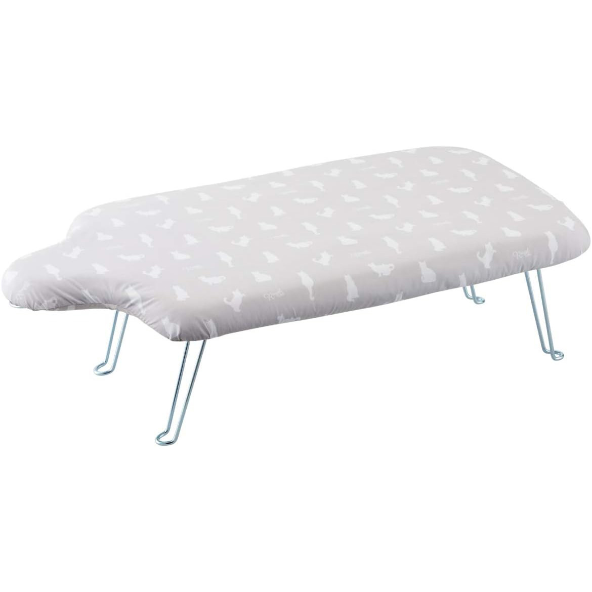 [Order / return is not possible] YJ2643 Lightweight Human-shaped Ironing Board with Hook Neko Press Gray Approx. 69X37X20cm (pcs)