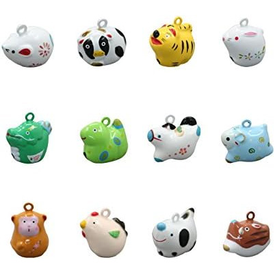 CF92 干支鈴 全身タイプ 12支セット (袋)