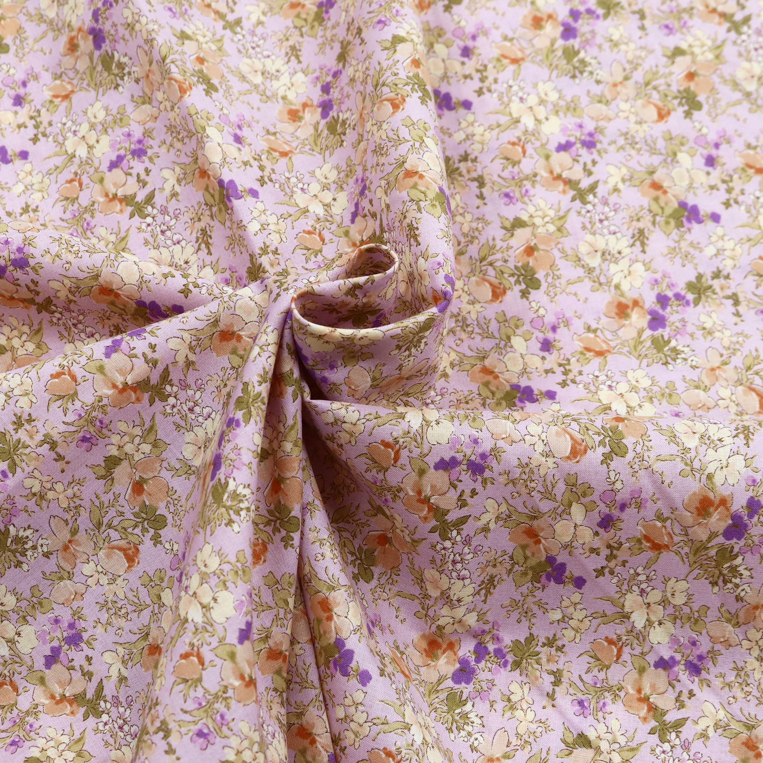 5%OFF】【数量限定】ORC617 花柄カットクロス 新柄全色 約55×50cm 12枚