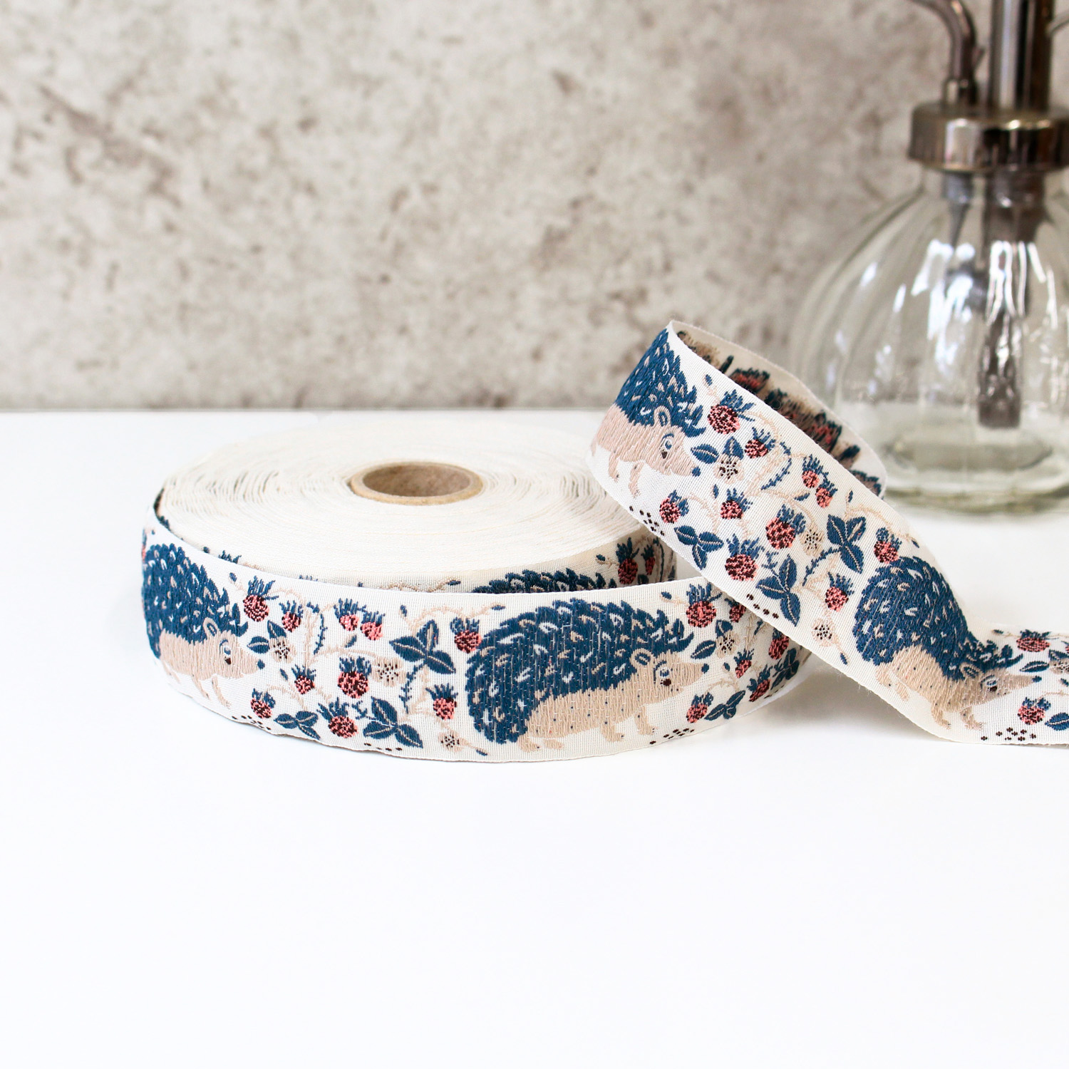 PAU100656-1-50 KAFKA Ribbon from Germany Width 3.2cm 50cm/unit(pcs)