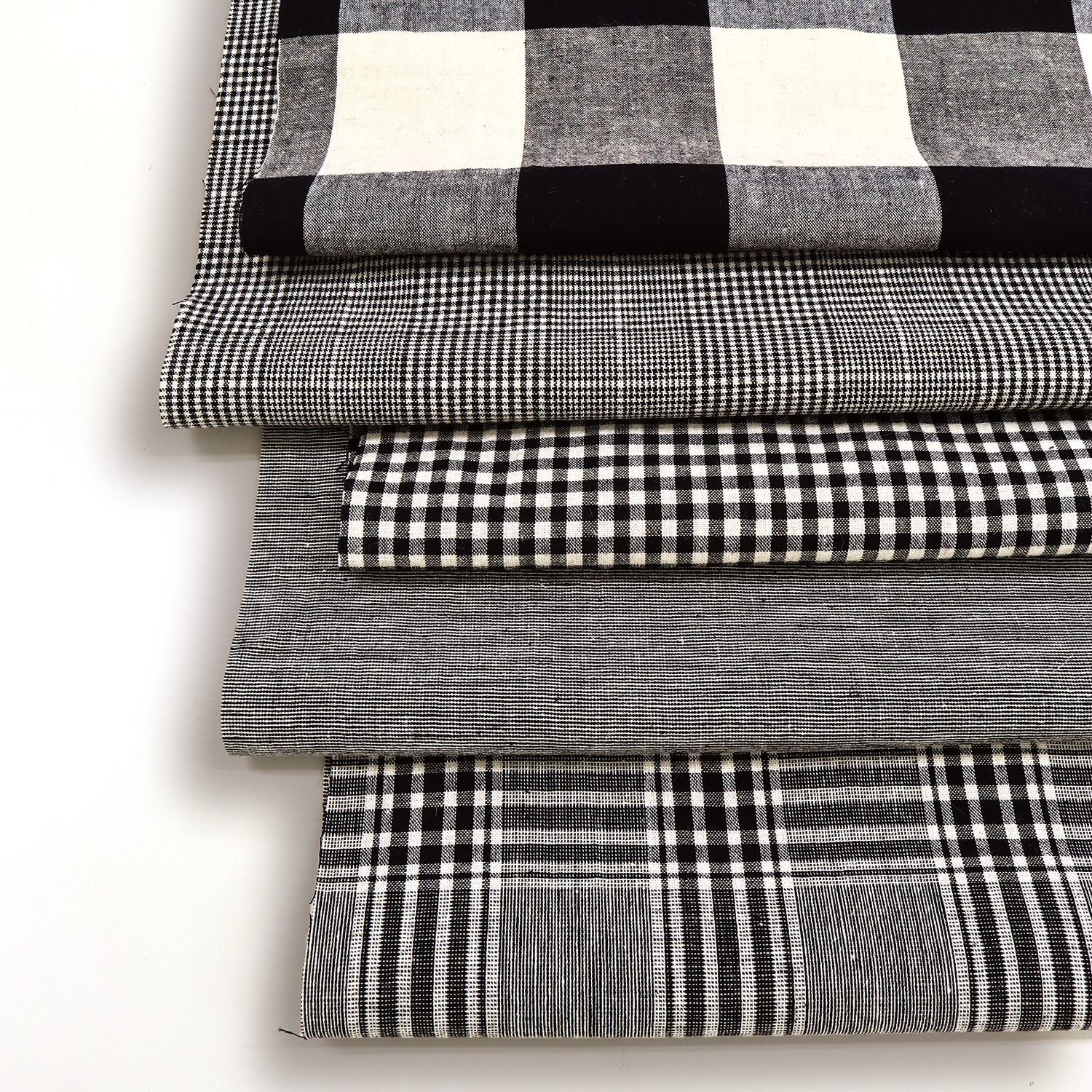 SEW275 綿麻ライト先染ワッシャー 巾約112cm 1m単位 (m)