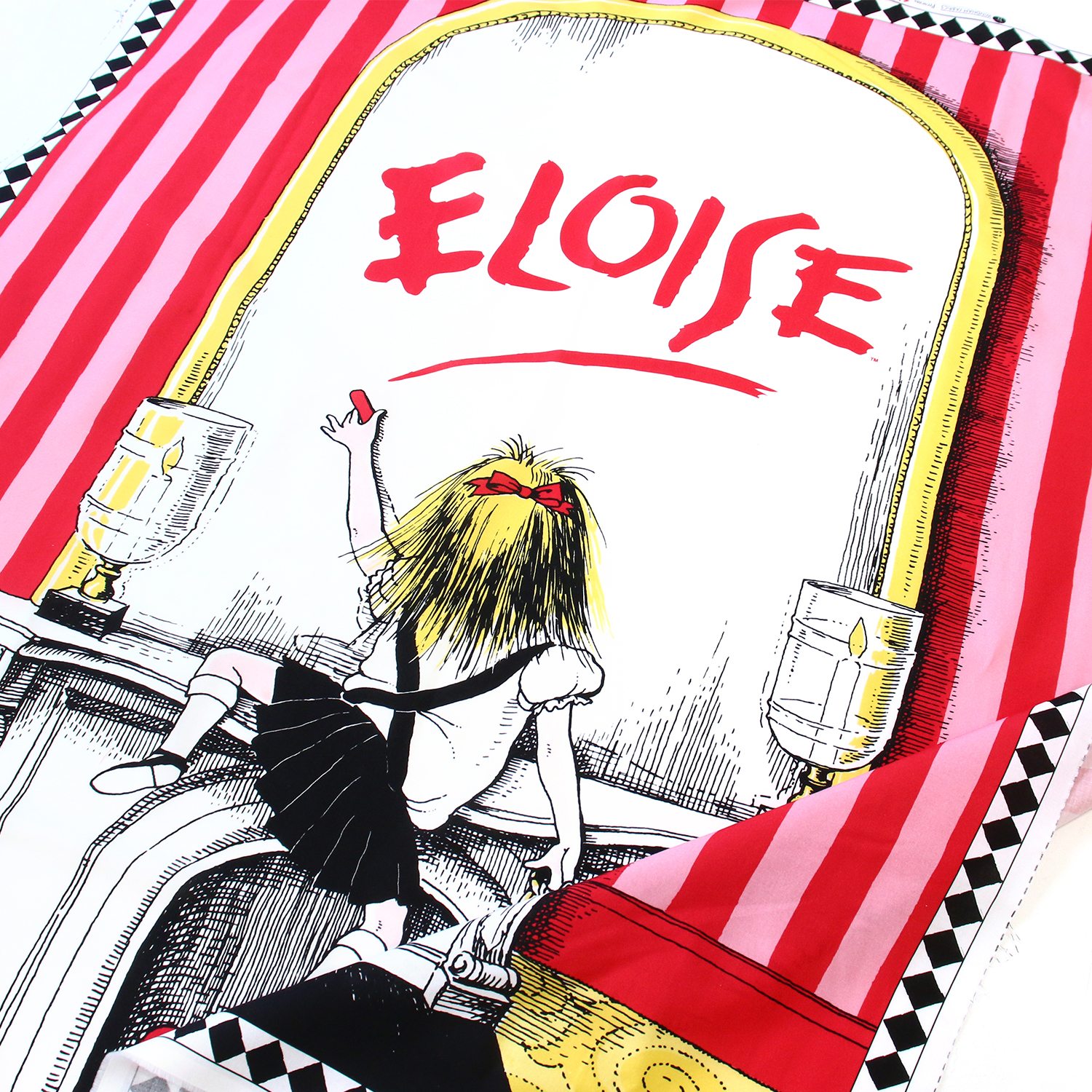 【WEB限定・輸入原反特価】■WIN53882P-1 女の子 BAUM ELOISEシリーズ USAプリント生地 約94cmパネル  原反 (巻)