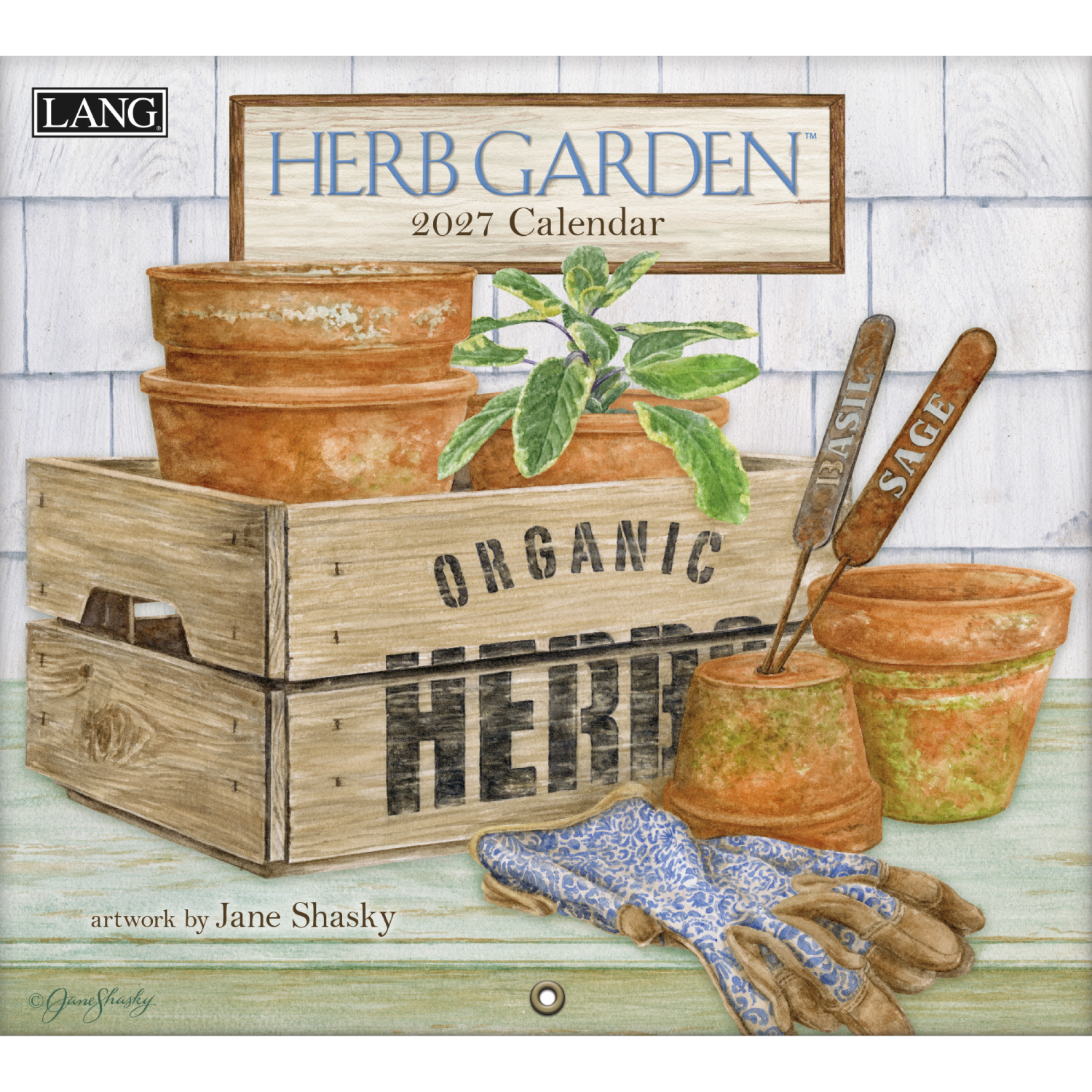 【第二弾】US5021 2027年USAカレンダー 「HERB GARDEN」  (冊)