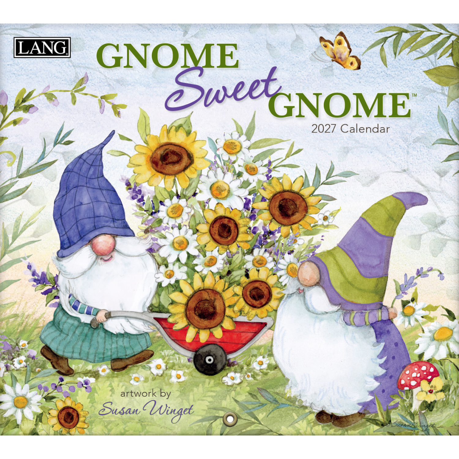 【第二弾】US5022 2027年USAカレンダー 「GNOME SWEET GNOME」  (冊)