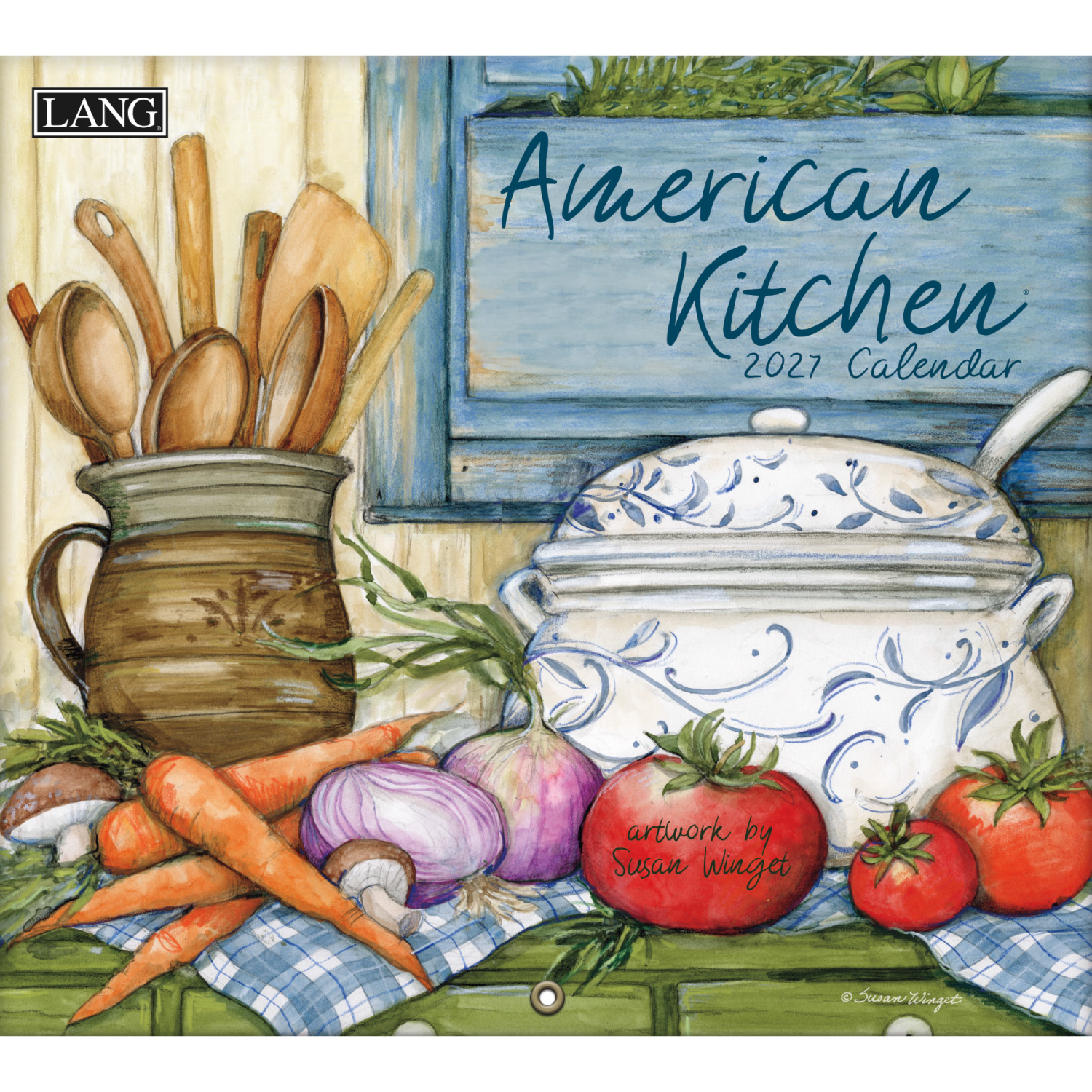 【第二弾】US5024 2027年USAカレンダー 「AMERICAN KITCHEN」  (冊)