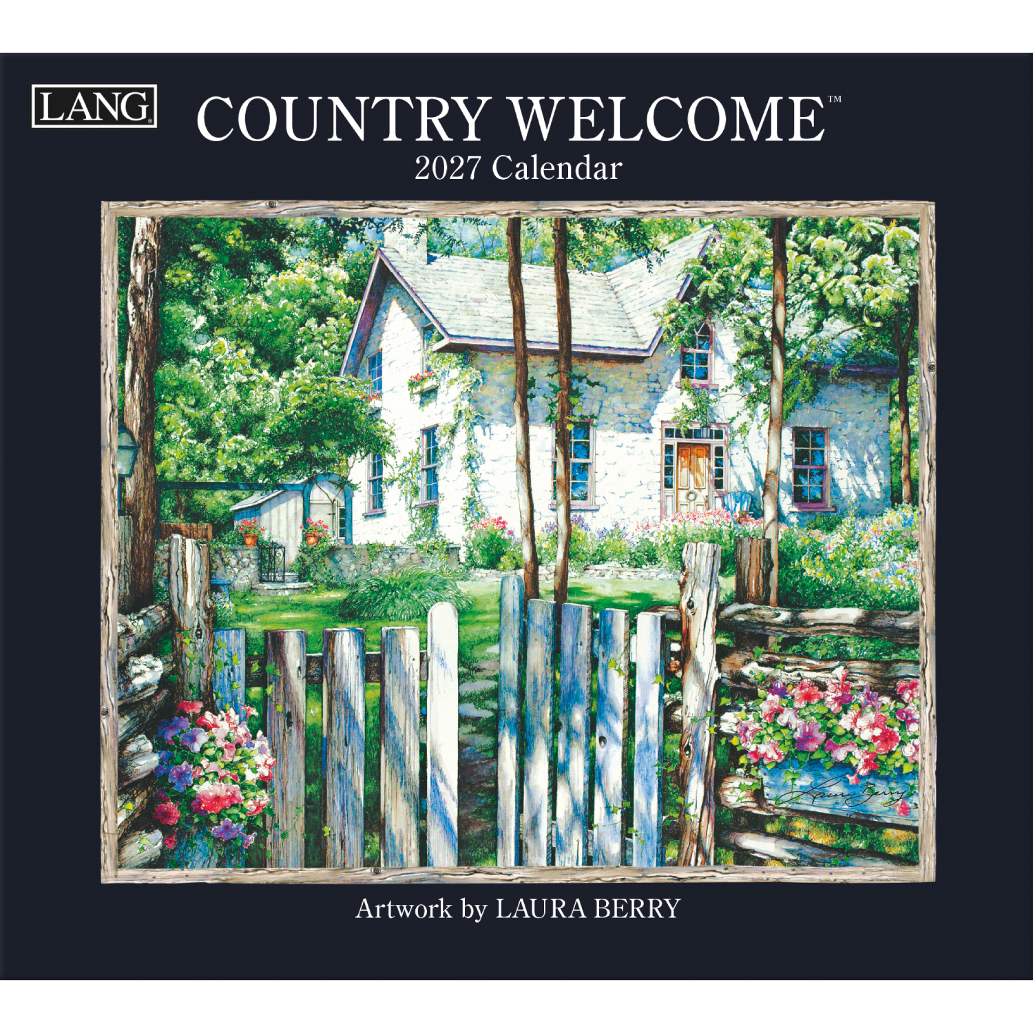 【第二弾】US5027 2027年USAカレンダー 「COUNTRY WELCOME」  (冊)