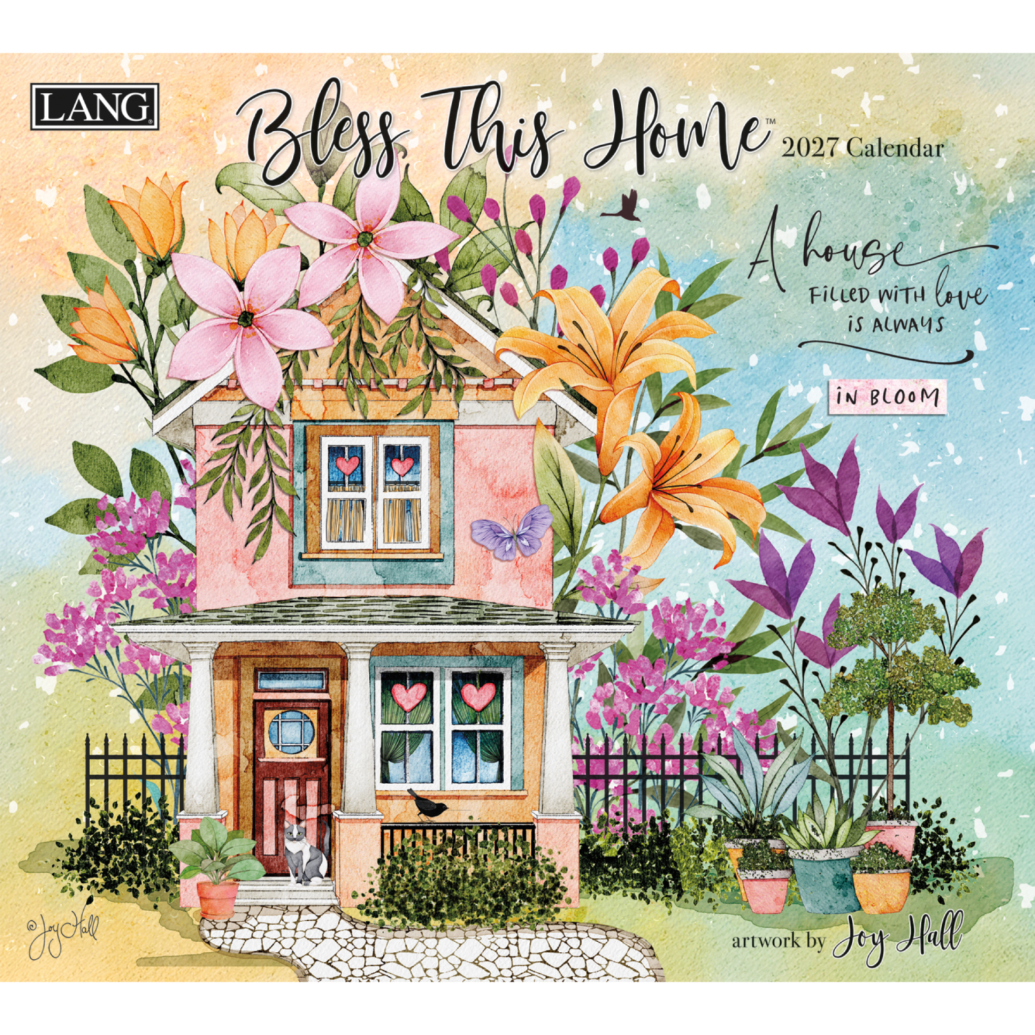US5030 2027年USAカレンダー 「Bless This Home」  (冊)