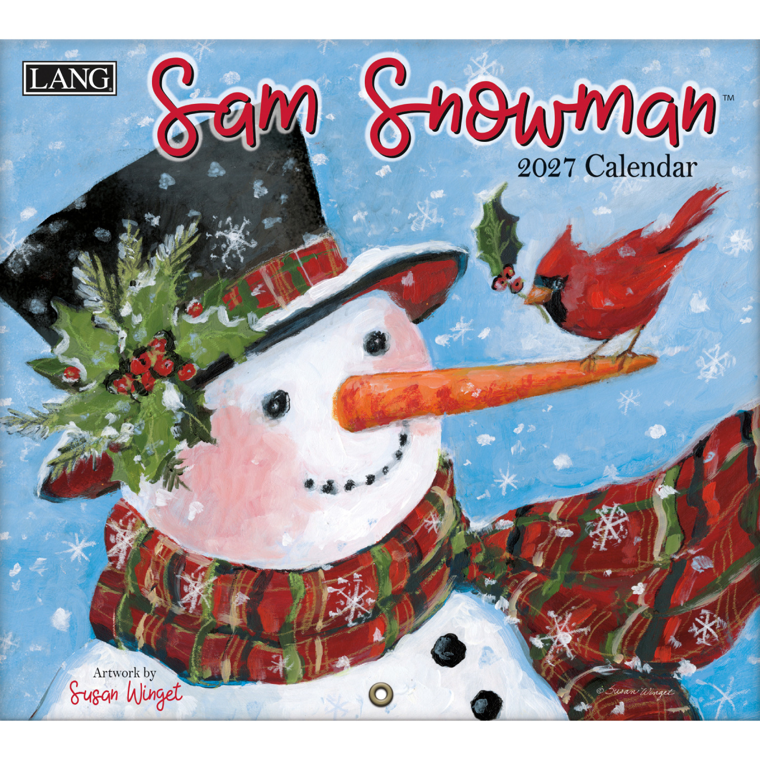 【第二弾】US5034 2027年USAカレンダー 「SAM SNOWMAN」  (冊)