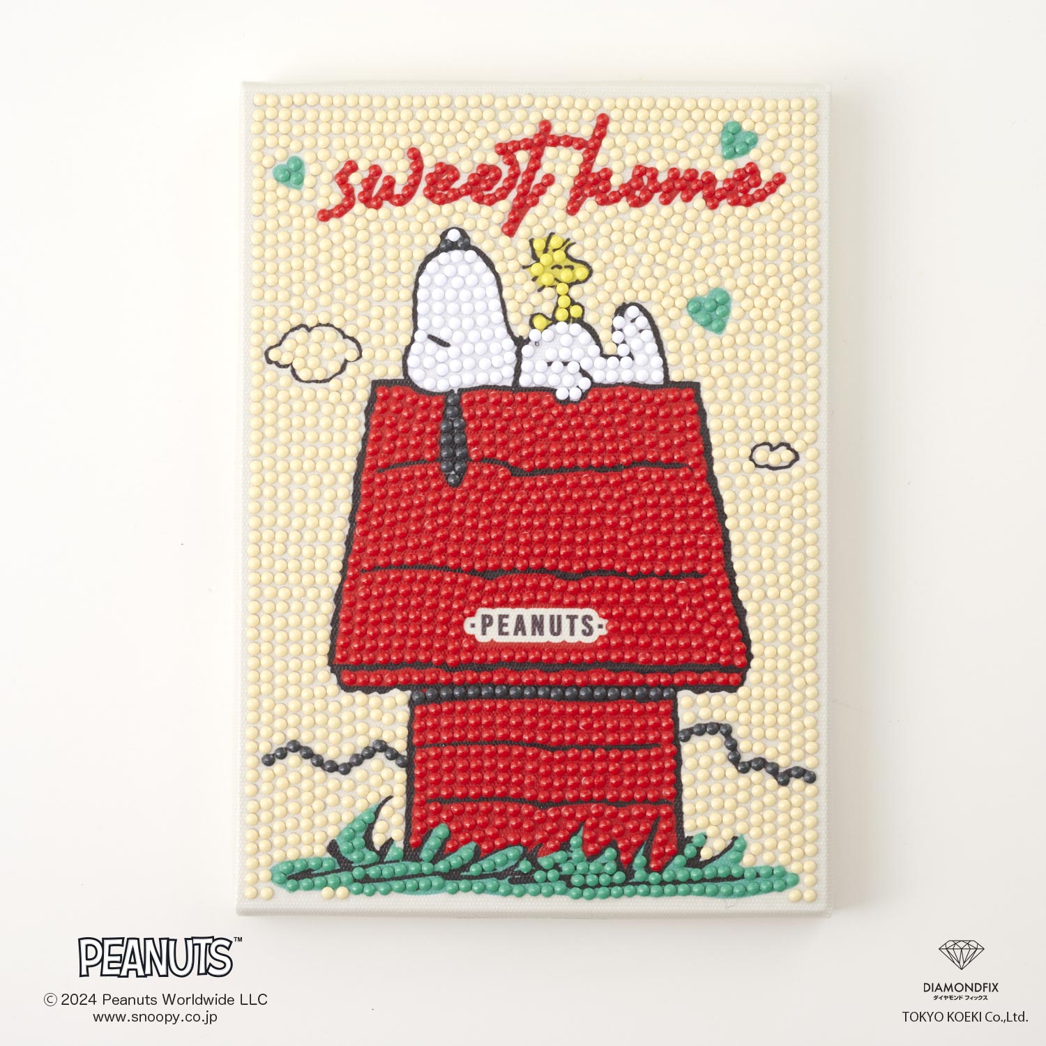 DF2L-PN001 ダイヤモンドフィックス スヌーピー Sweet Home ビーズキット (箱)