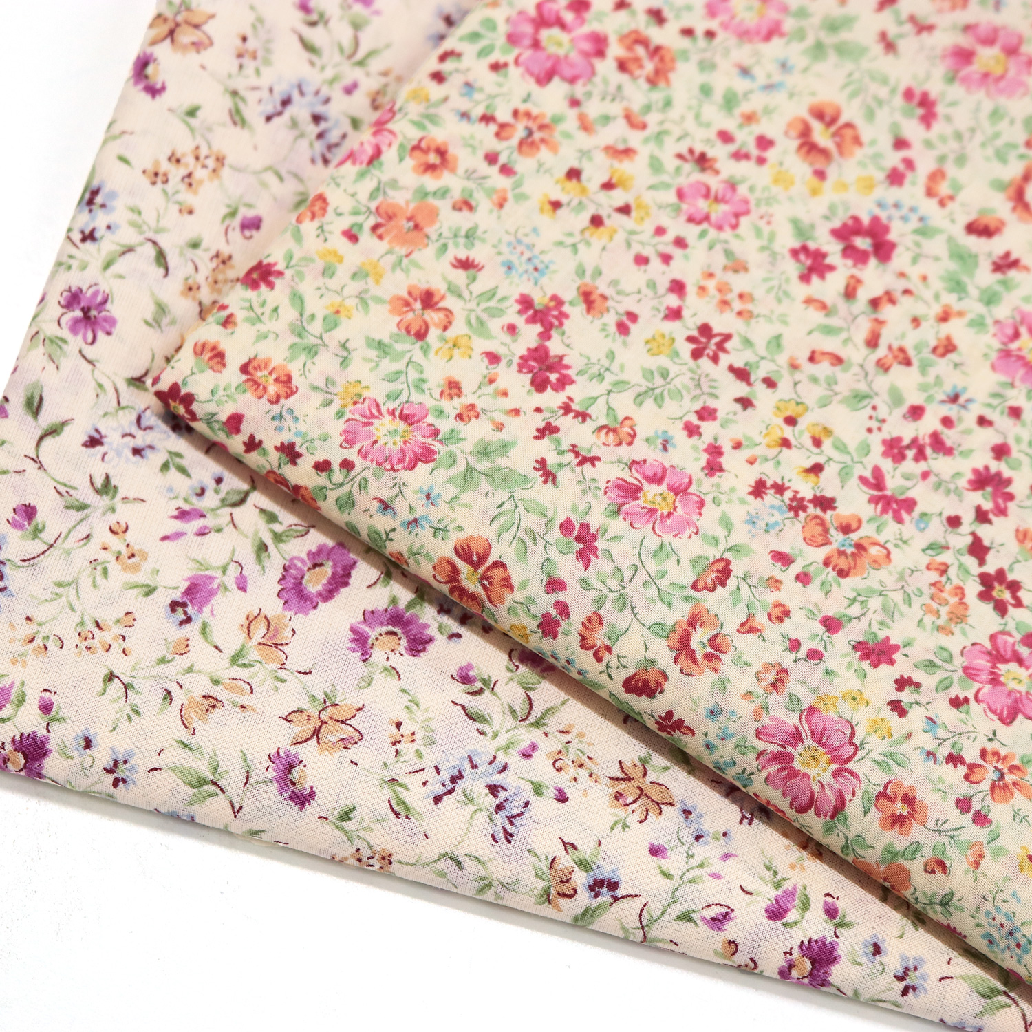 B6117Z Flower Collection ローン生地１m単位 (m)