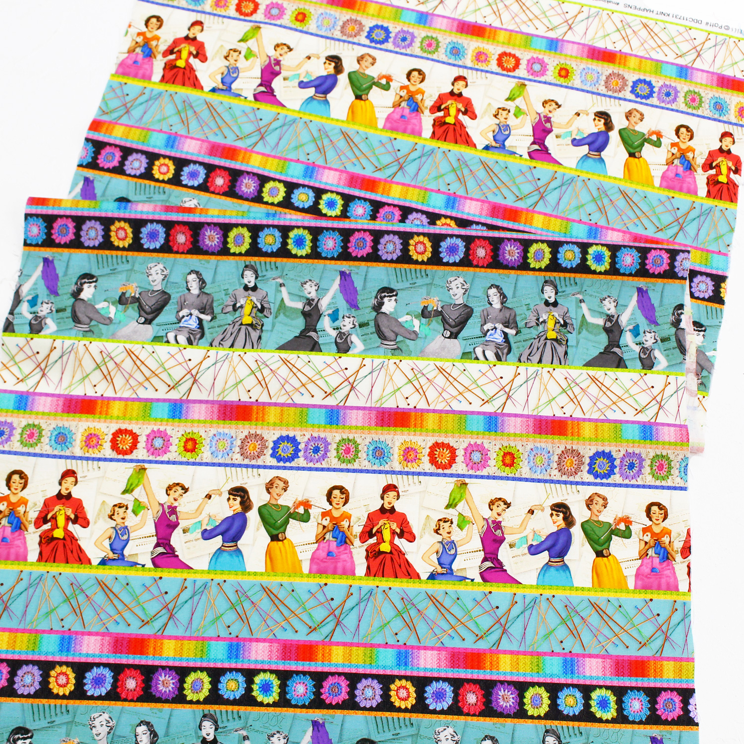 MICH11731-M Michael Miller Knitting time Width approx. 110cm, 1m unit (m)