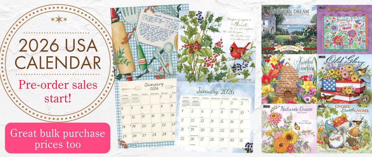 2026 USA Calendar Pre-order