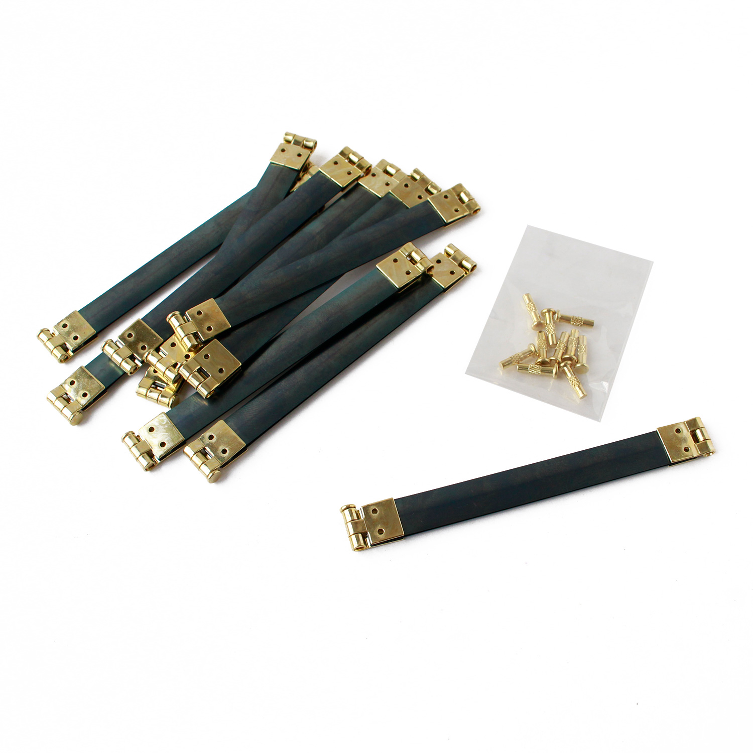 TYK8110 バネ口金 幅10cm 【ゴールド】 10本入 (袋)