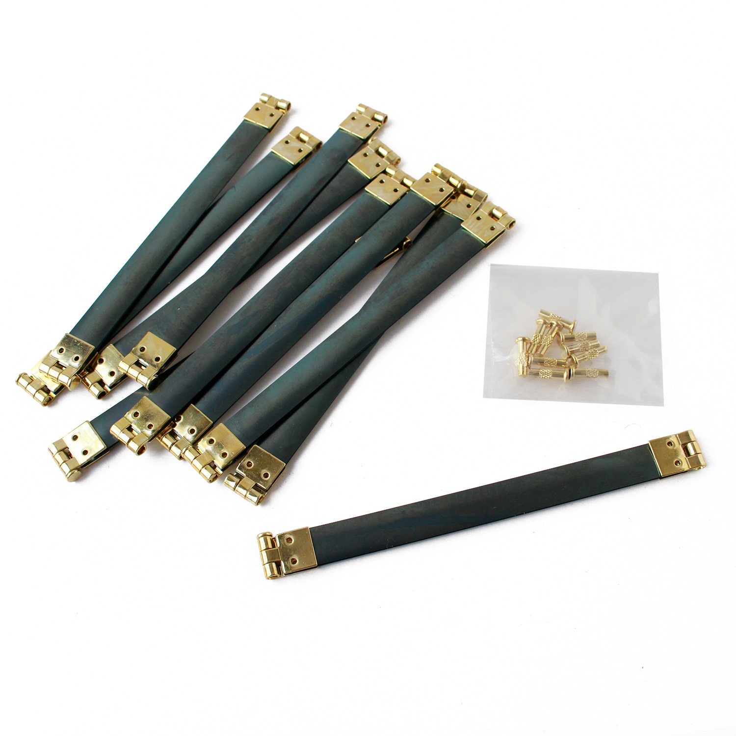 TYK8112 バネ口金 幅12cm 【ゴールド】 10本入 (袋)
