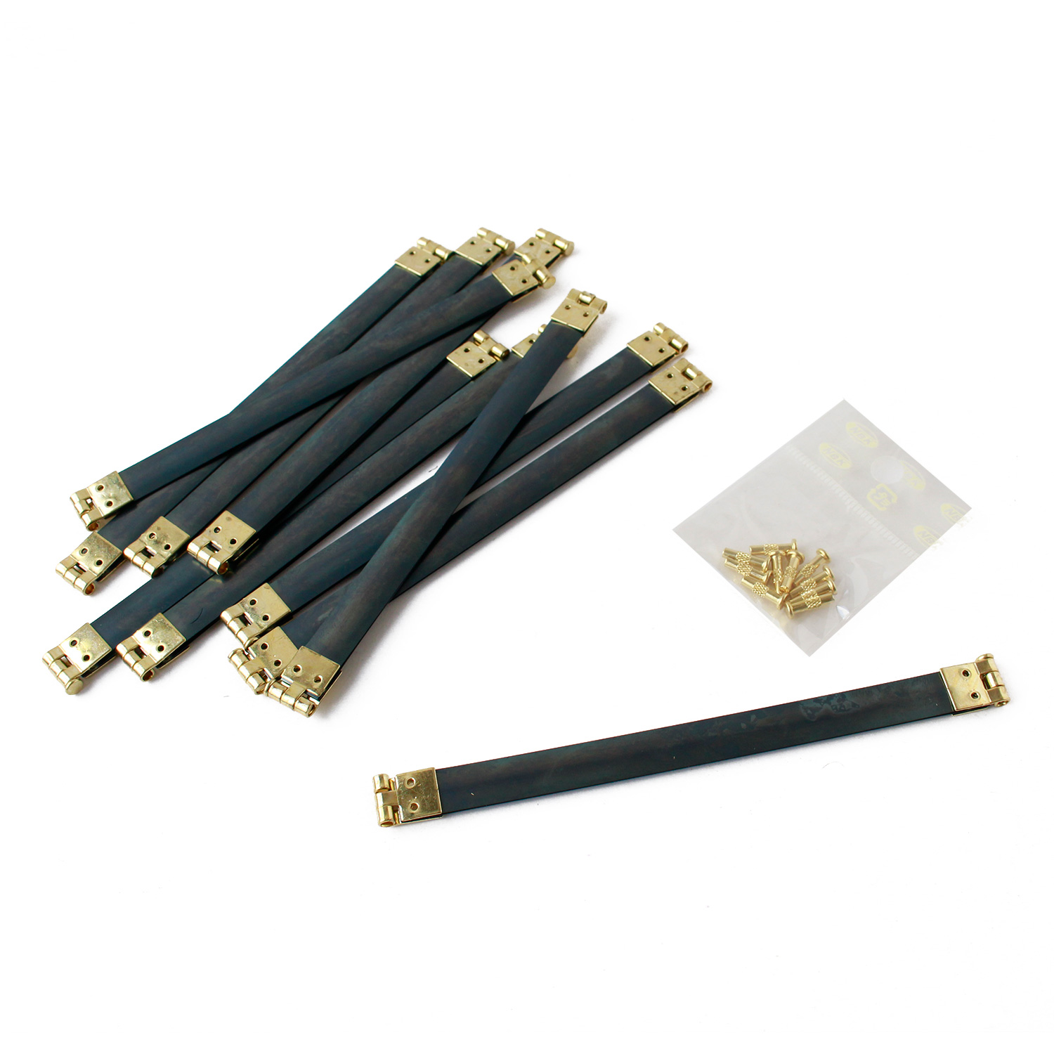 TYK8114 バネ口金 幅14cm 【ゴールド】 10本入 (袋)