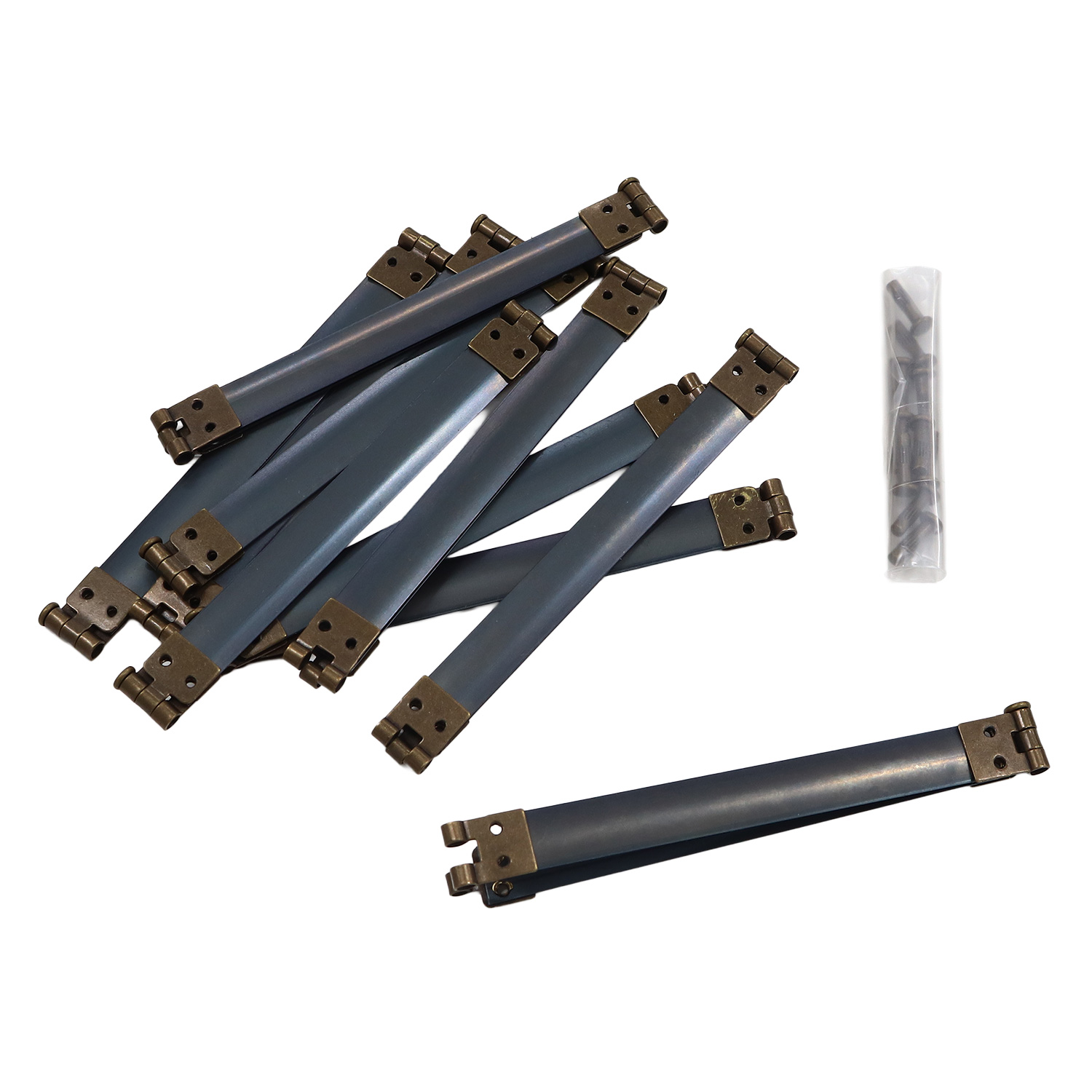 TYK8001 バネ口金 幅10cm 【アンティークゴールド】 10本入 (袋)