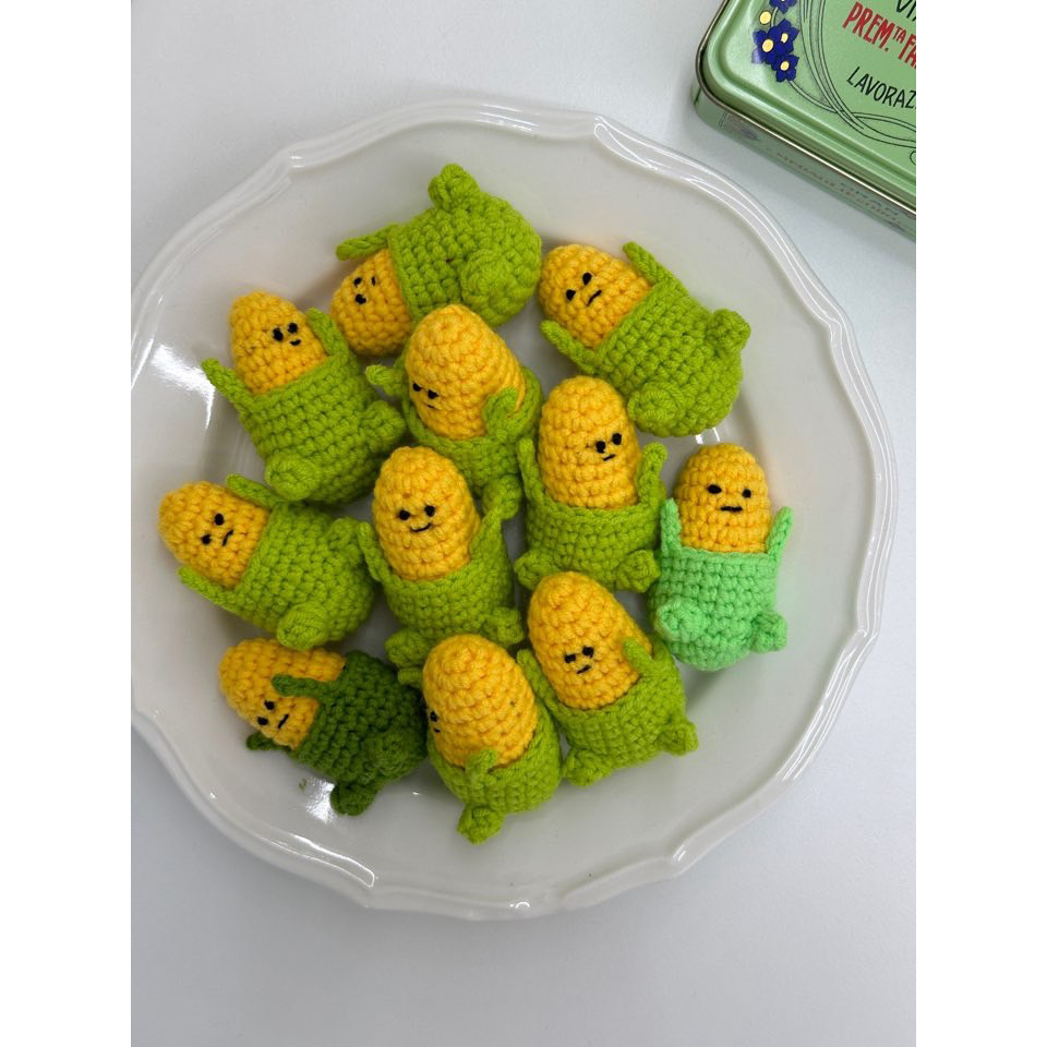 【受注会】KNW-VKIT1 Knitwit 野菜の編み物キット コーン (セット)