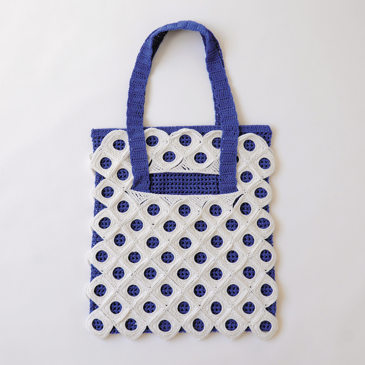 REC3179 Layered bag with knit rings (pieces)