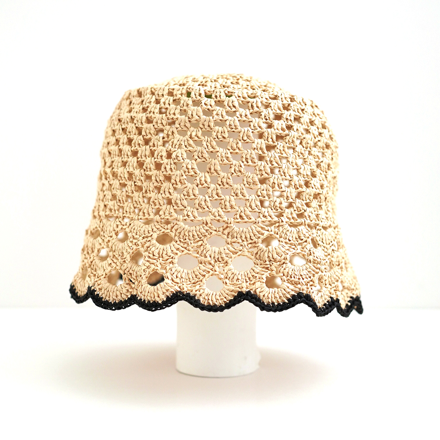DRM2505SET-C SASAWASHI FLAT Frill Bucket Hat (Set)