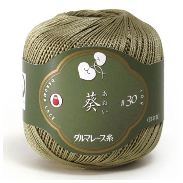 DRM2370 Daruma Lace Thread 'Aoi'", 30/25g", 3pcs set (bag)