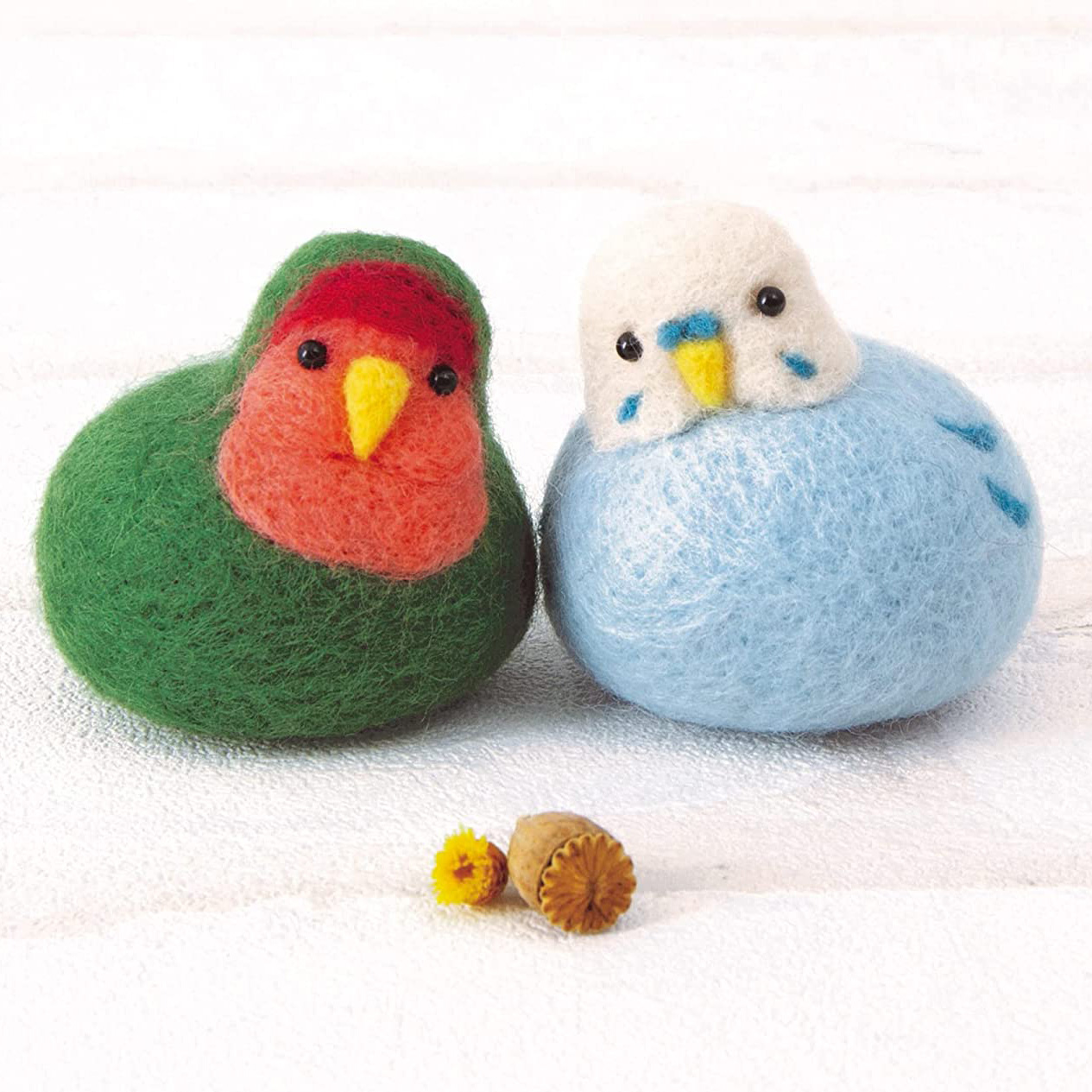 [Limited quantity special price]H441-612 Hamanaka Wool Kit Lovebird and Budgie (pcs)
