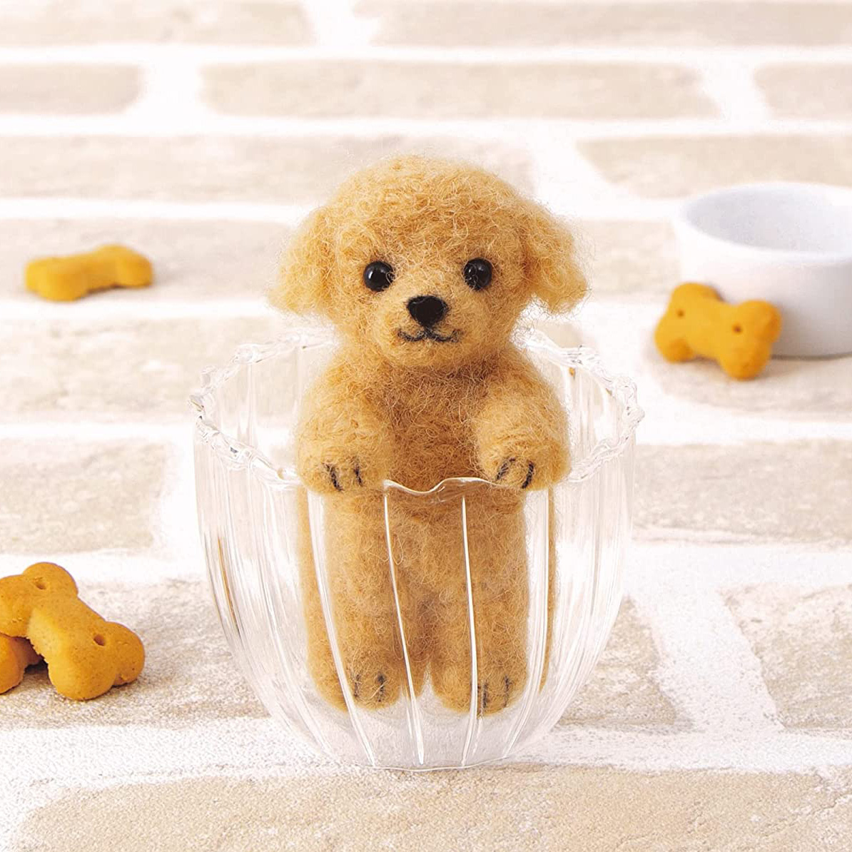 [Limited quantity special price] H441-609 Hamanaka Yarn Kit Toy Poodle Standing Pose (pcs)