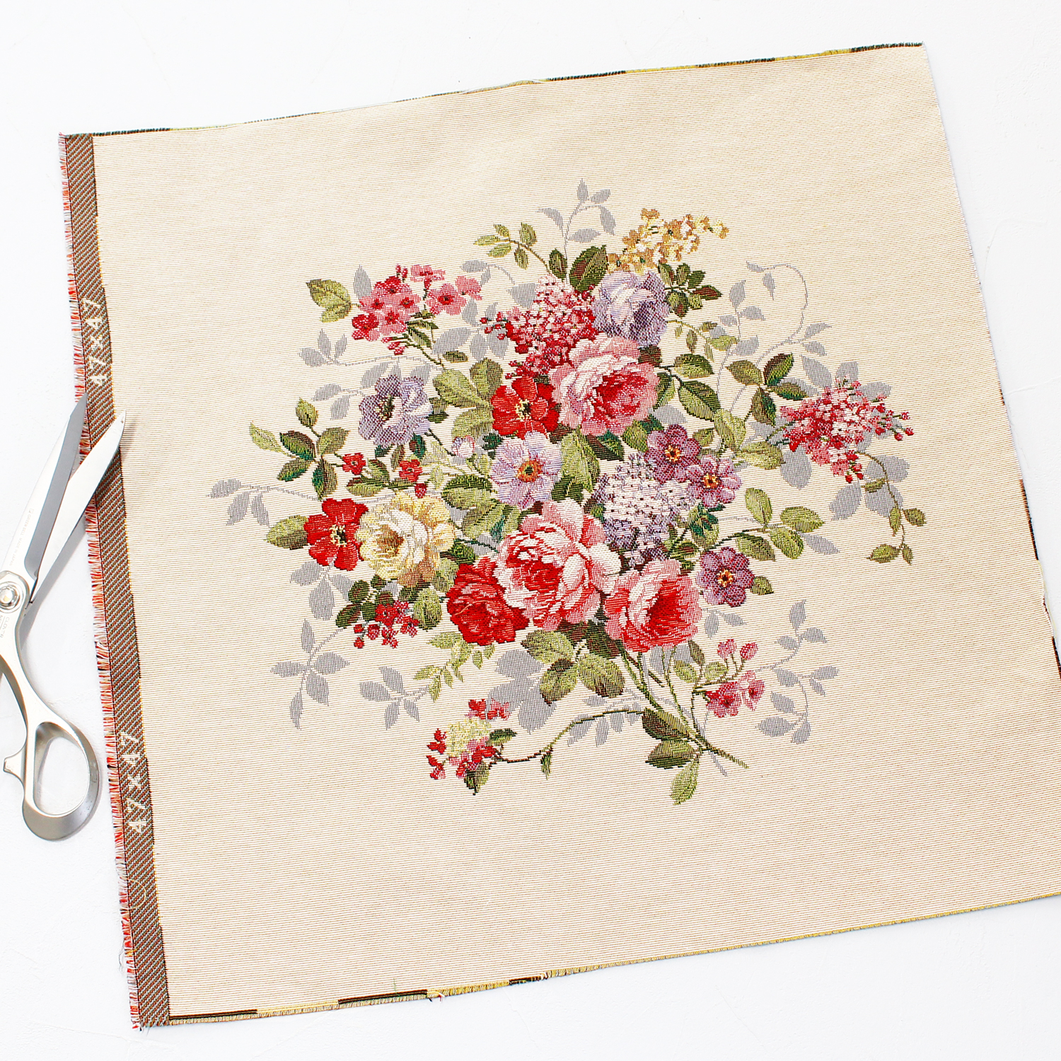 ■ARTI-KISS1007-3 GOBELIN Panel Fabric from Europe width approx,47x47cm same design 3 sheet set (set)