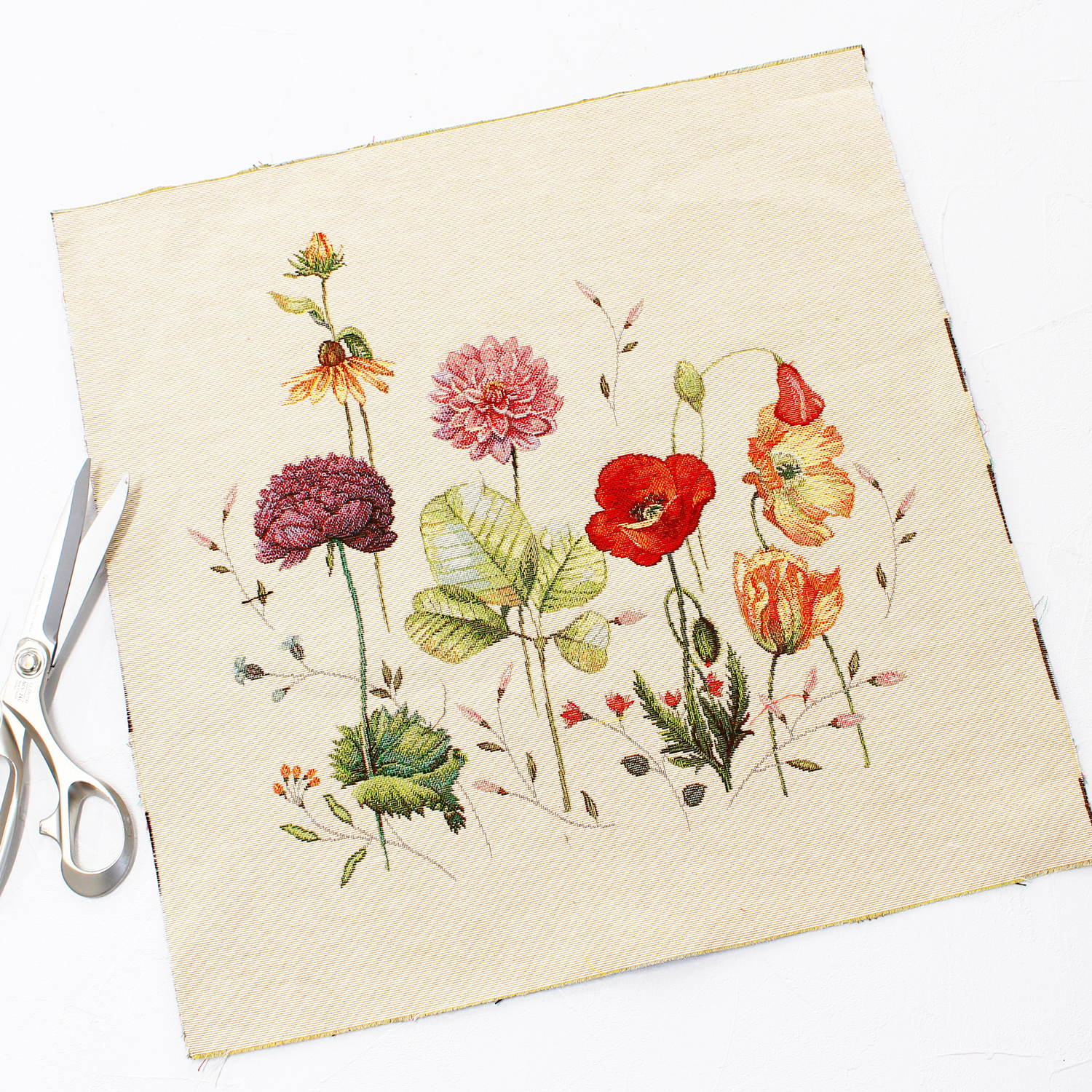 ■ARTI-KISS1239NA-3 GOBELIN Panel Fabric from Europe width approx,47x47cm same design 3 sheet set (set)