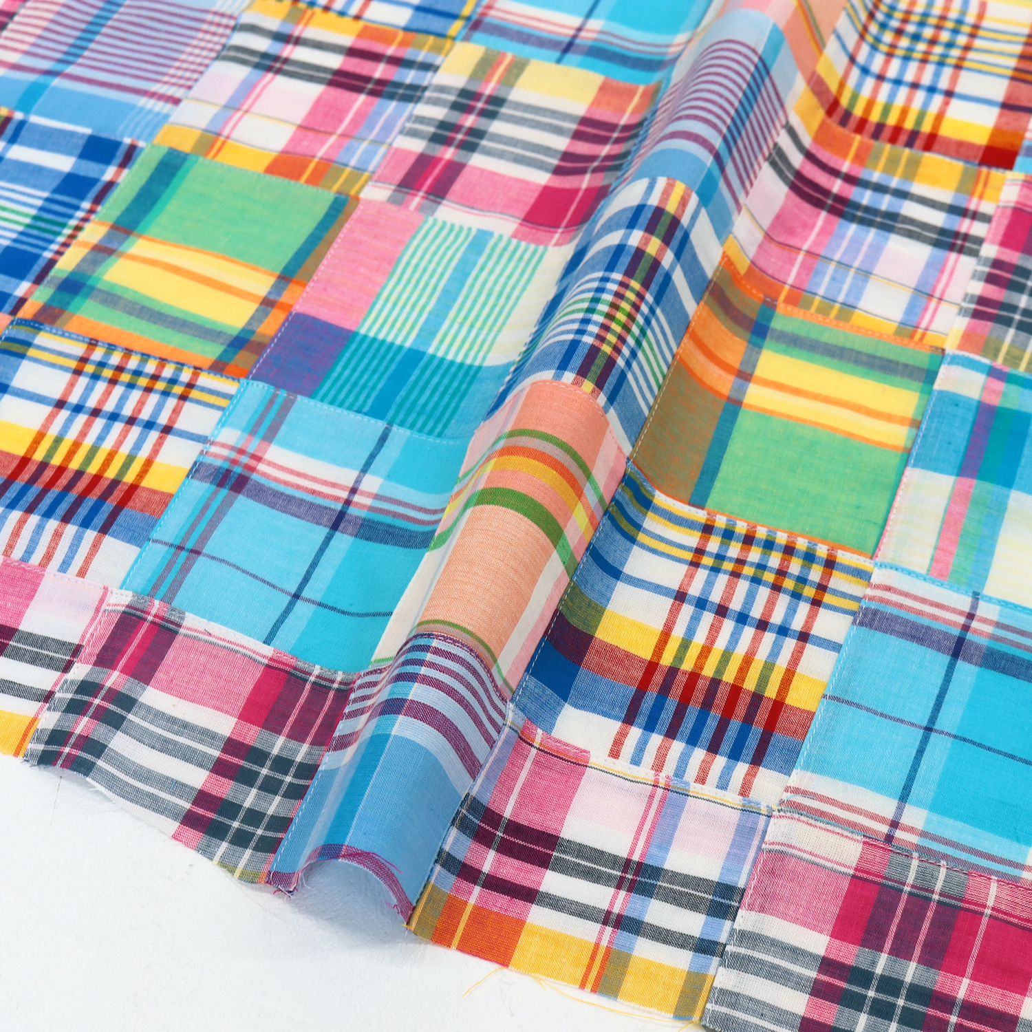 MC59900-100 Patchwork Madras Check 1m unit (m)