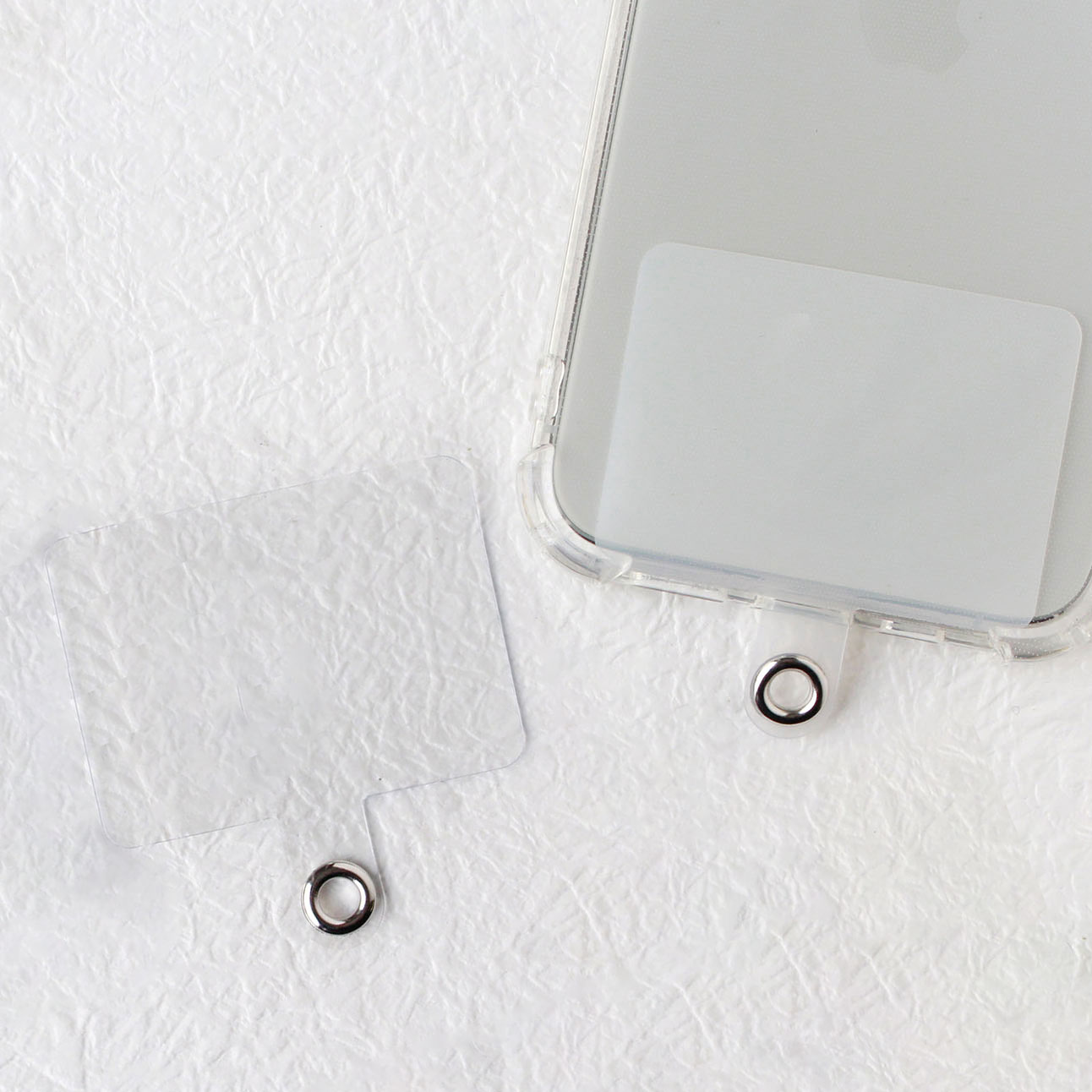 SS Smartphone strap holder parts 1pcs (bag)