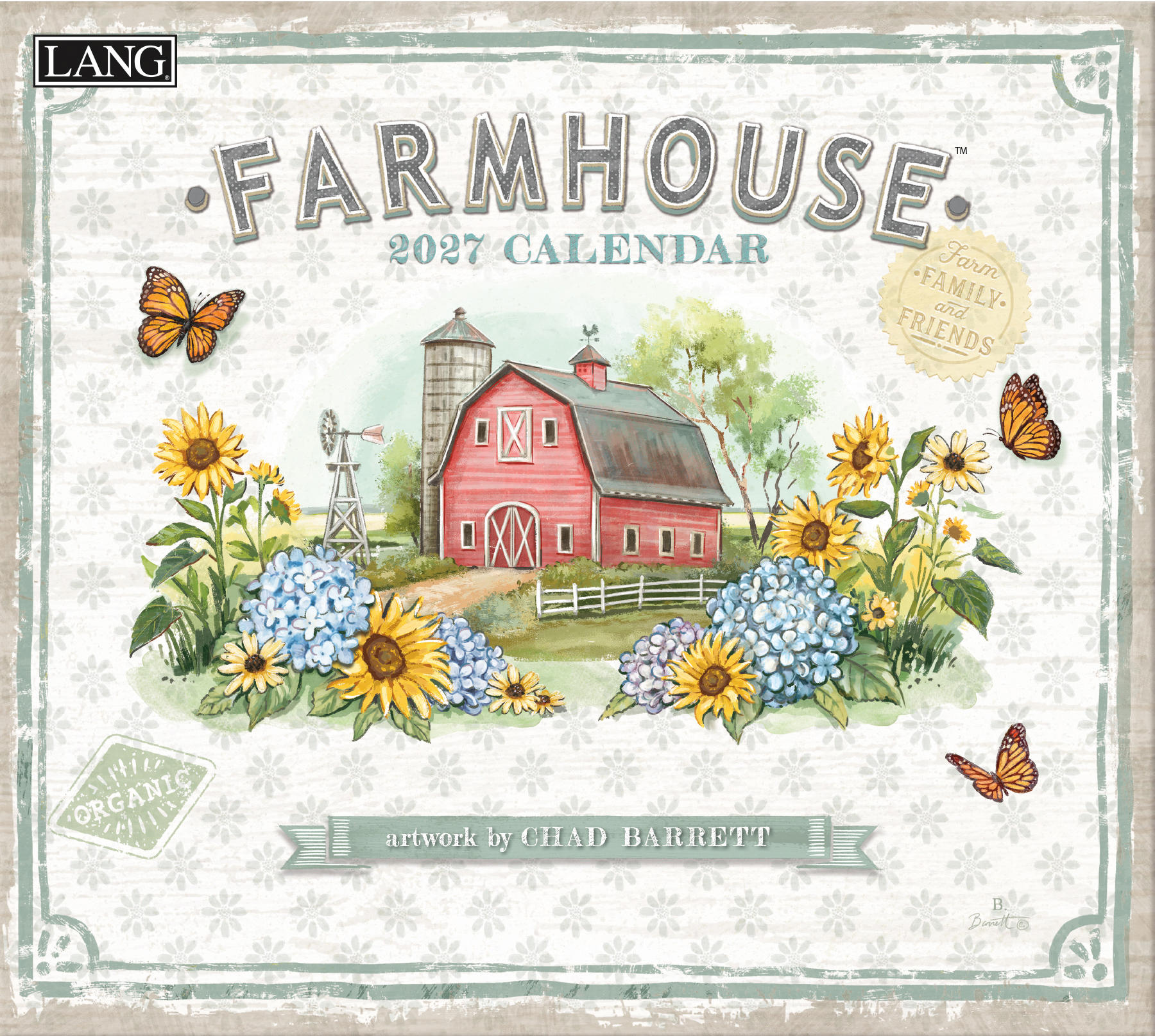 【第二弾】US27E 2027年USAカレンダー 「FARMHOUSE」  (冊)