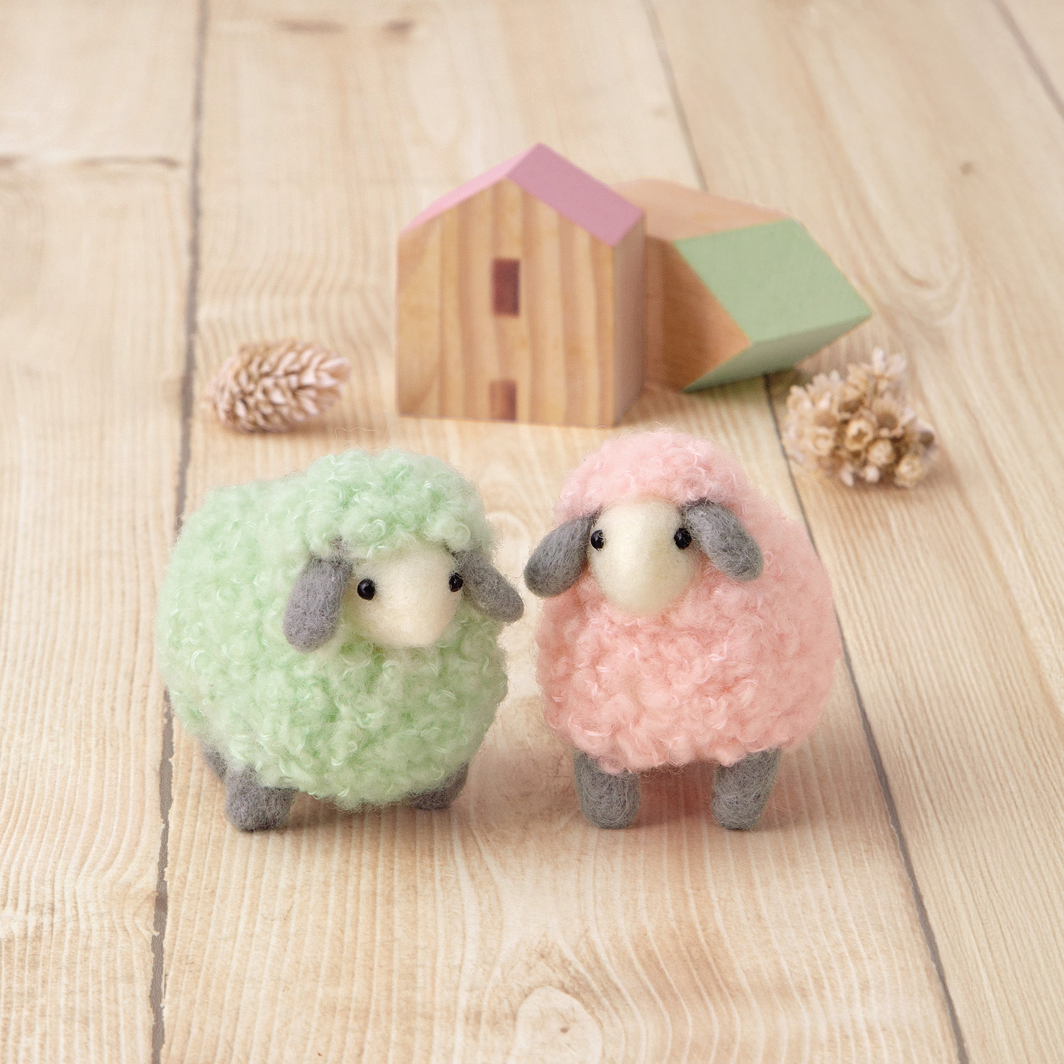 [On order/not returnable] H441-670 First Akleine Pastel colored sheep  (pcs)