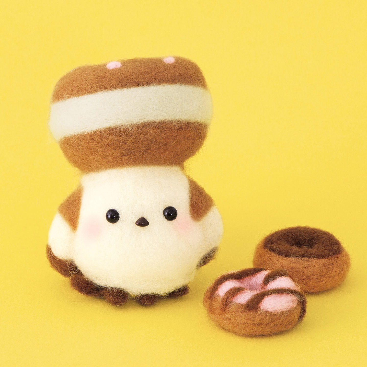 [On order/not returnable] H441-673 Mofumofu Village Donut Hat Shimaenaga  (pcs)