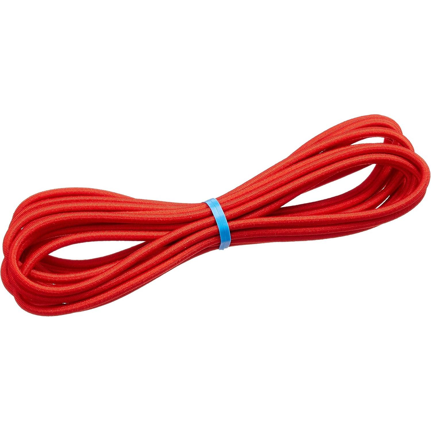 KW12125 Elastic Rope for Outdoors 3 mm Red (pcs)