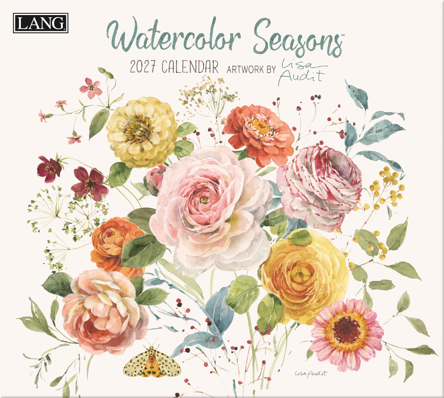 【第二弾】US27Q 2027年USAカレンダー 「Watercolor Seasons」  (冊)