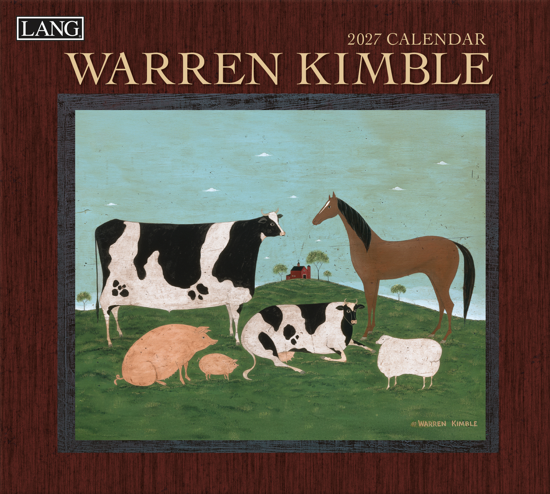 US27P 2027年USAカレンダー 「WARREN  KIMBLE」  (冊)