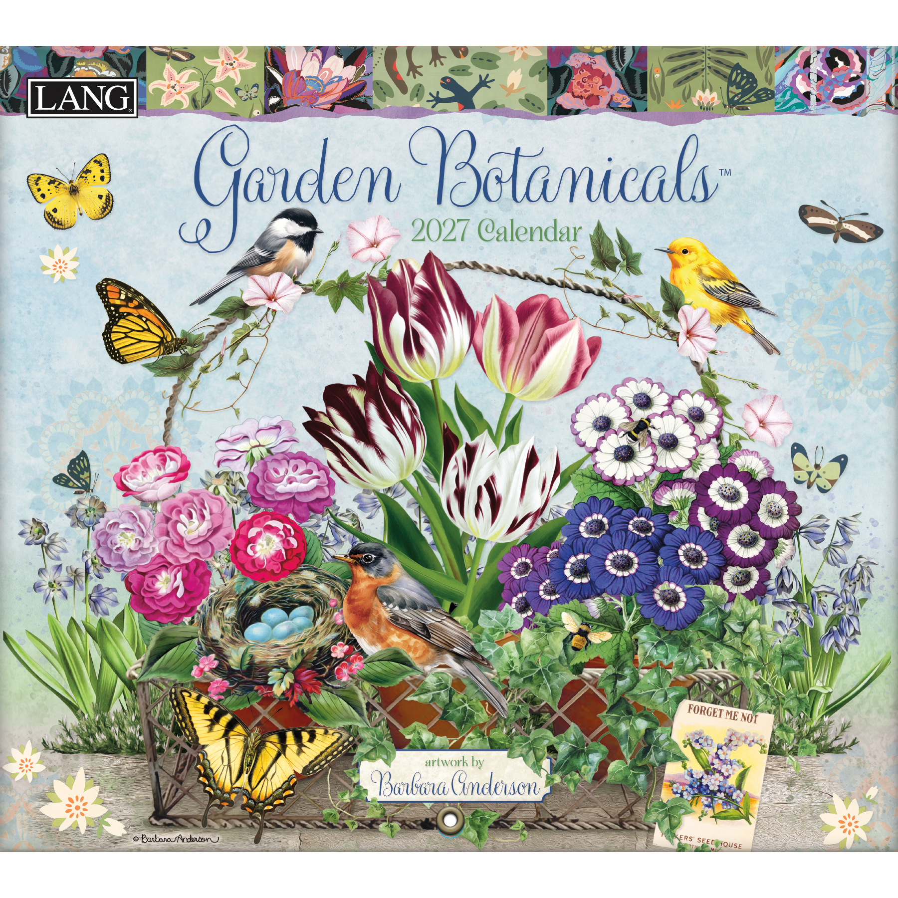 US27G 2027年USAカレンダー 「GARDEN BOTANICALS」  (冊)