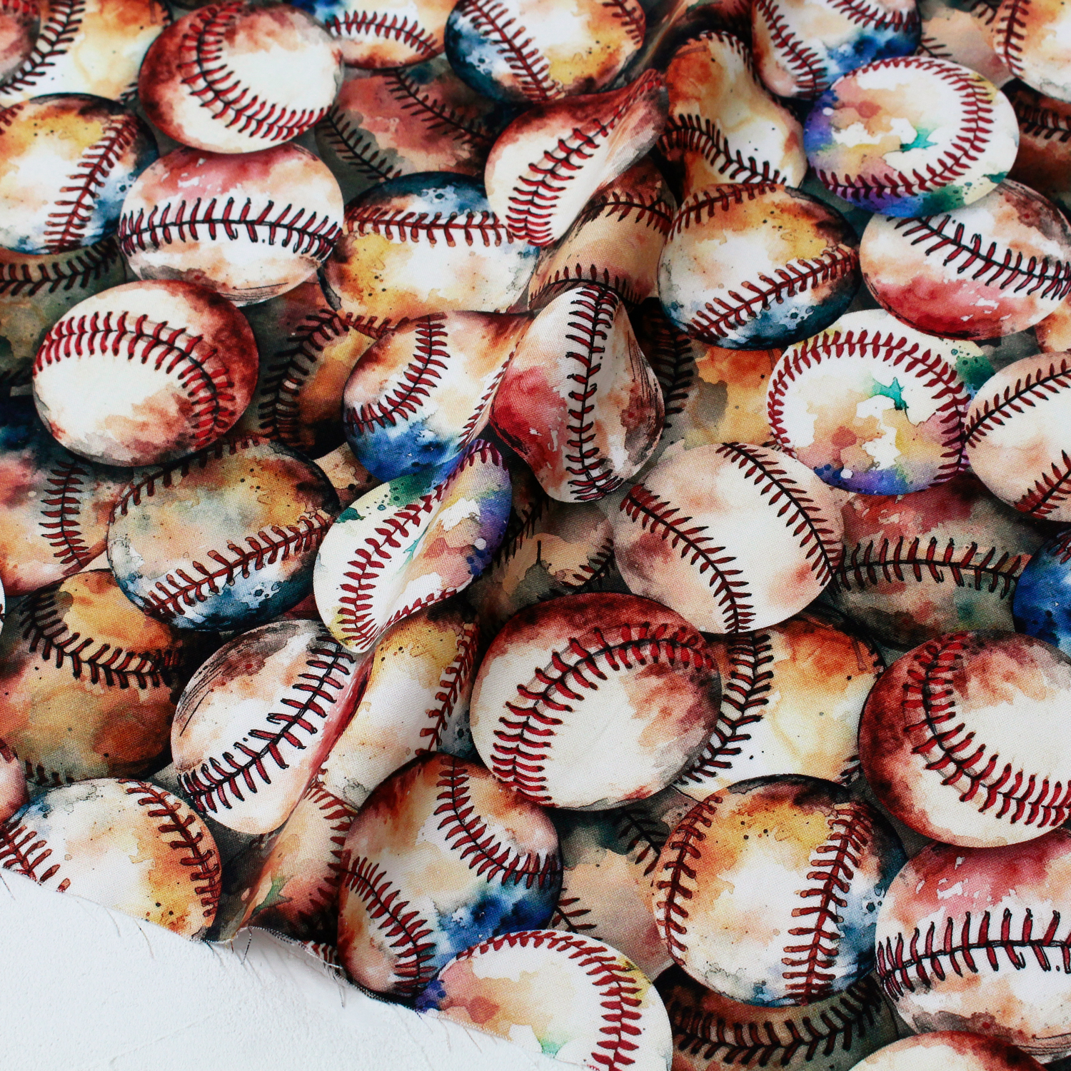 [0809 New Pattern] ROB22907-200 Baseball Ball ROBERTKAUFMAN USA Print 1m unit (m)