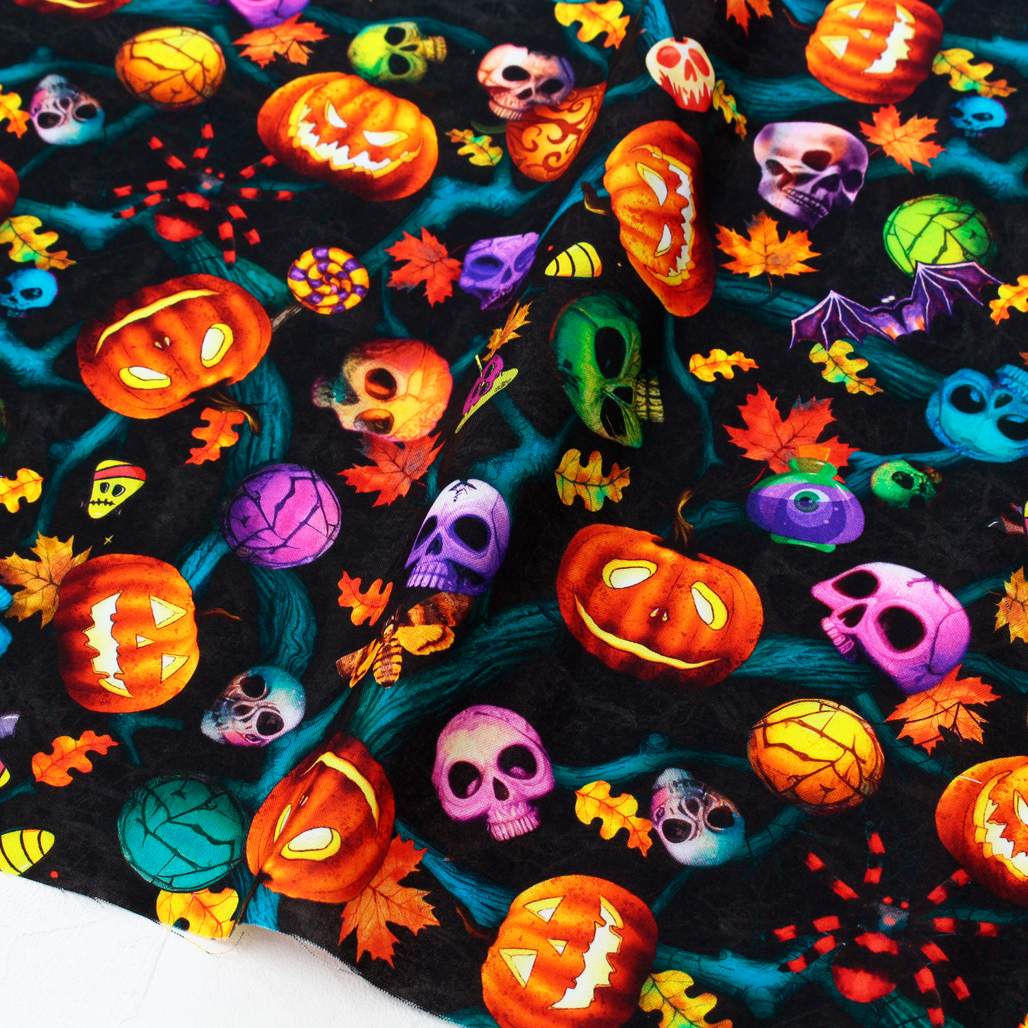 [0809 New Pattern] ROB23085-438 Halloween Pumpkin ROBERTKAUFMAN USA Print 1m unit (m)