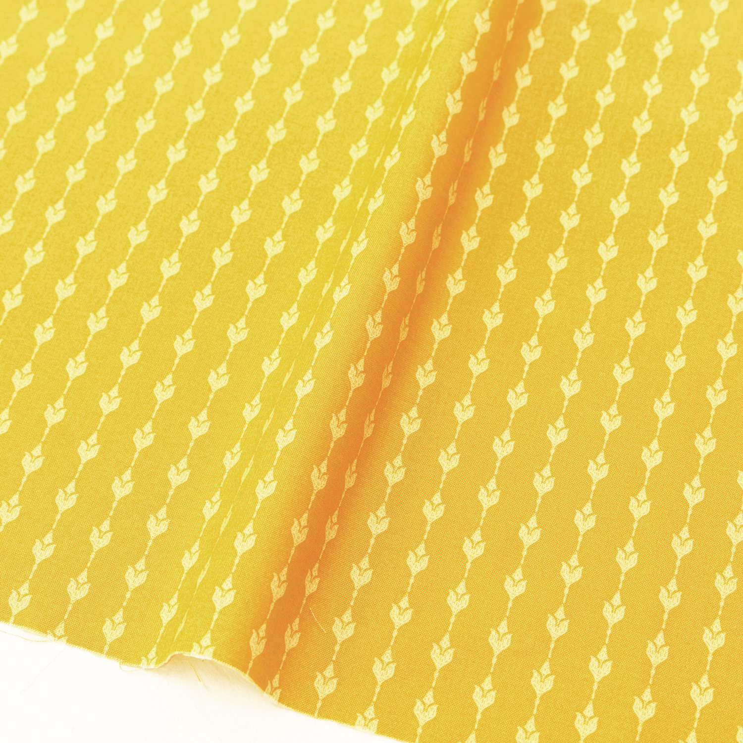[0809 New Pattern] FSP730 Yellow Simple Stripe FreeSpirit USA Print Unit 1m (m)
