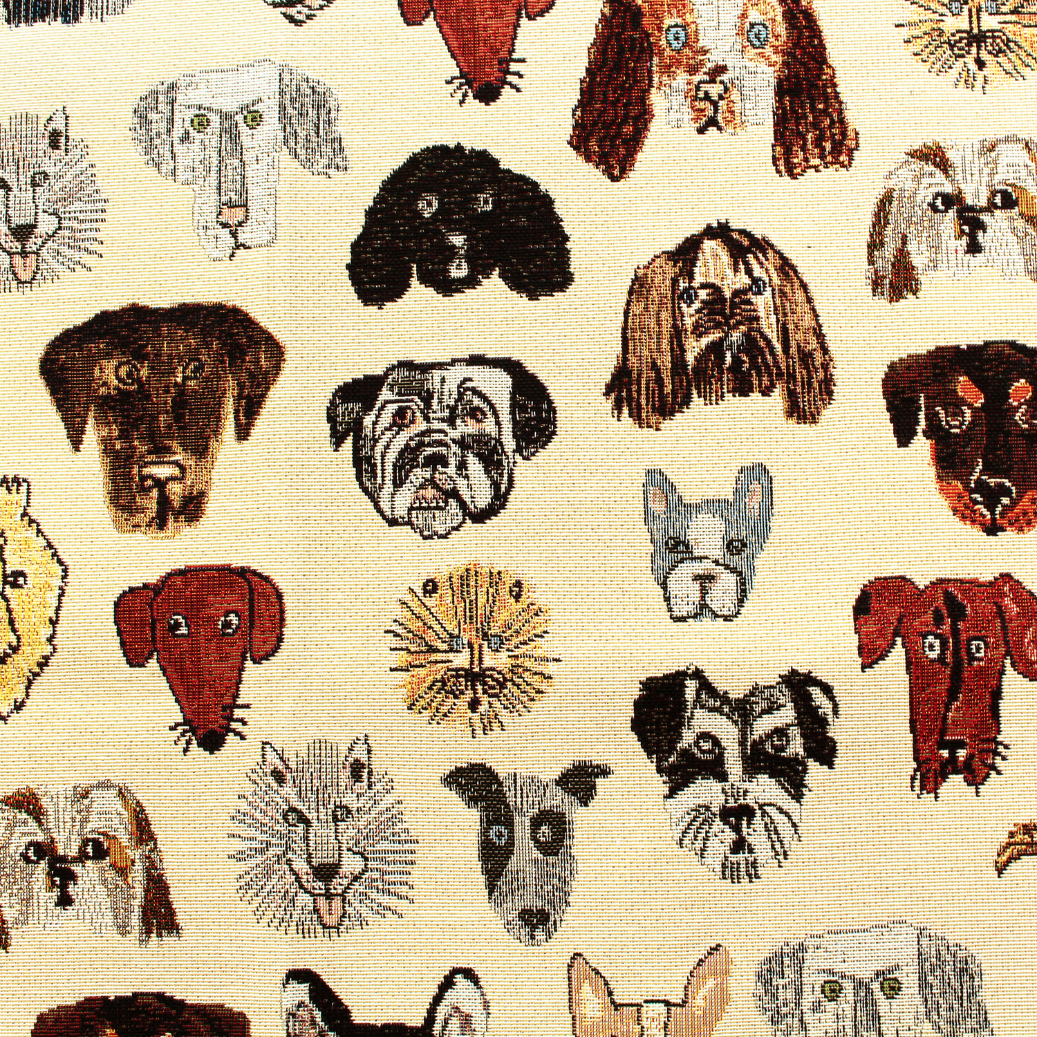 GB-FACEDOG Import Fabric Gobelin 140cm width 1m/unit (m)