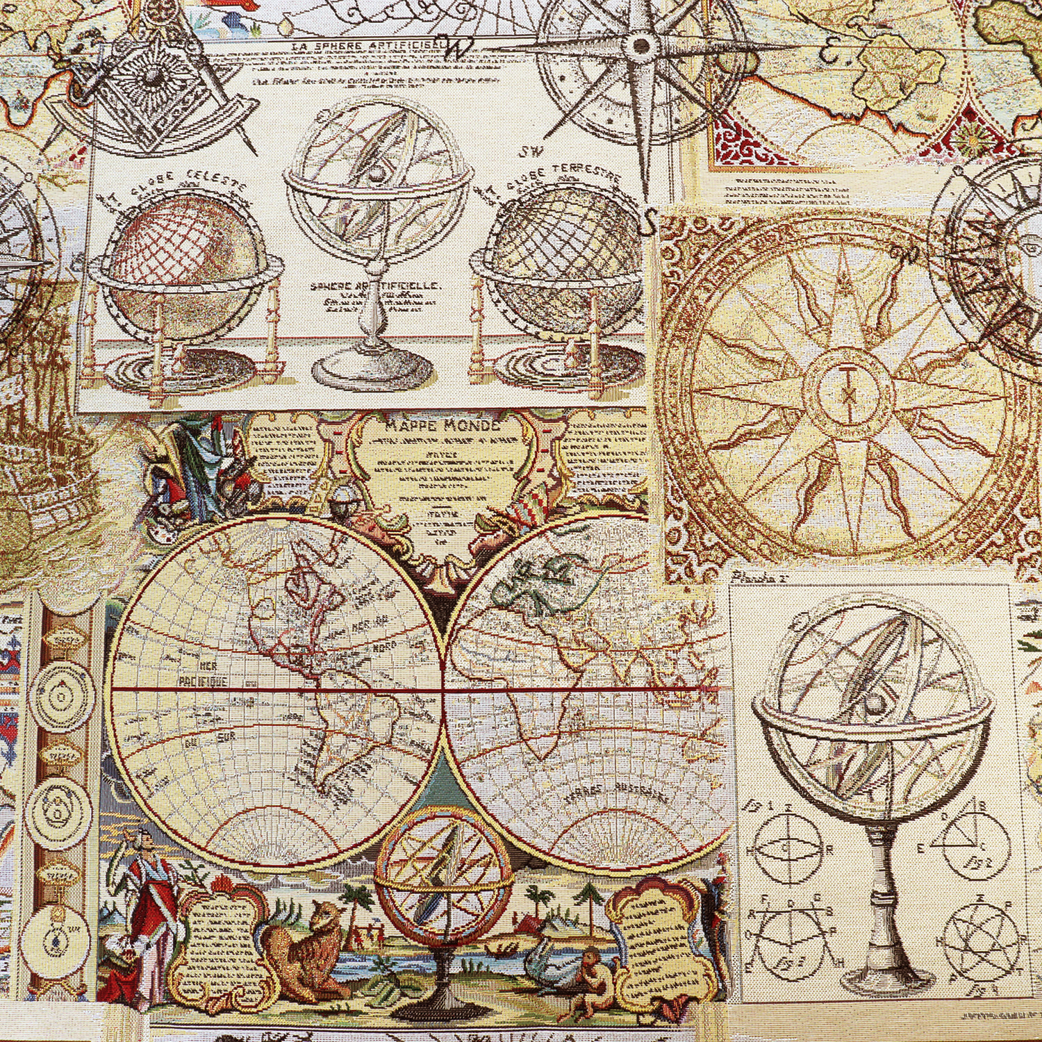 GB-JESTERR Gobelin Fabric from Netherland, width 140cm, approx.15m (roll)