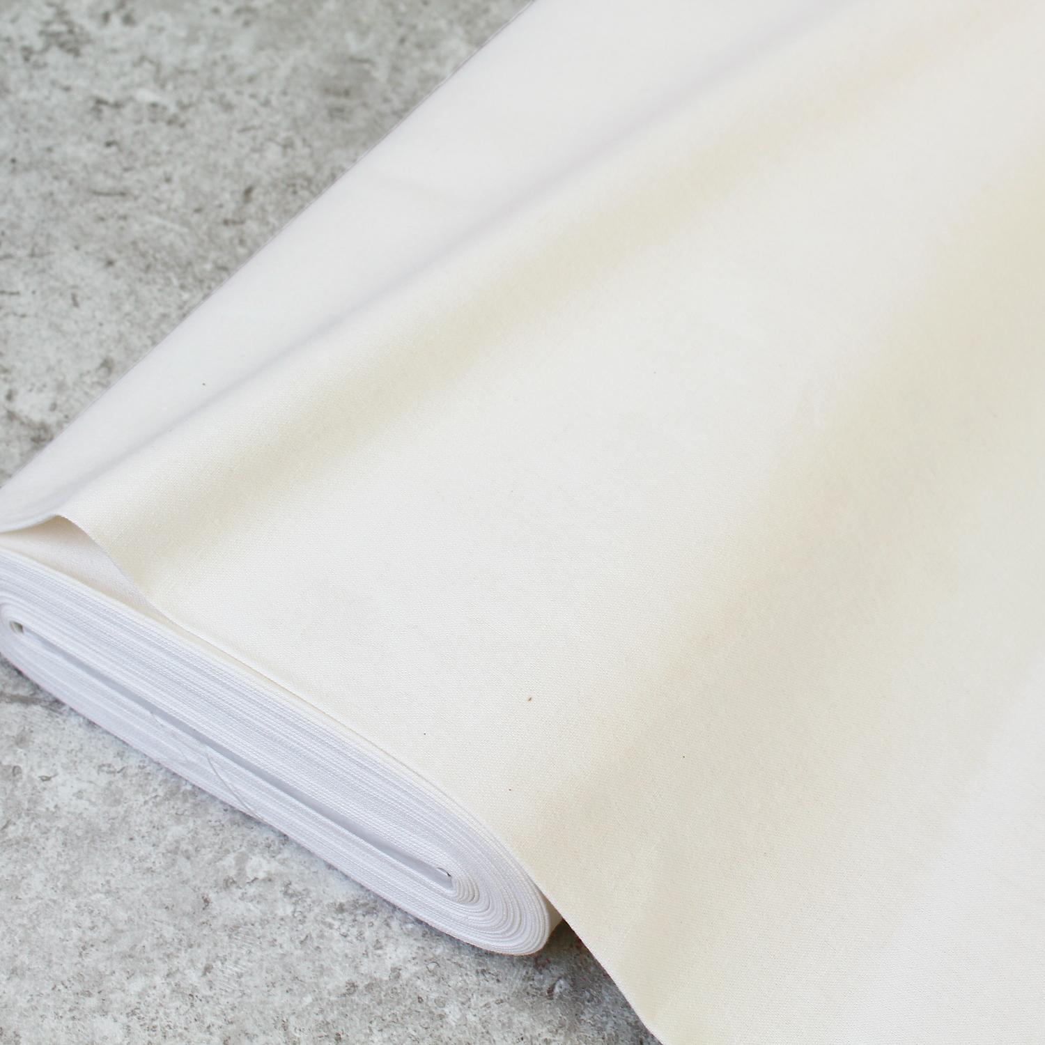 ■H3501R-OW Cotton & Linen Canvas Fabric width 110cm 12m roll（roll）