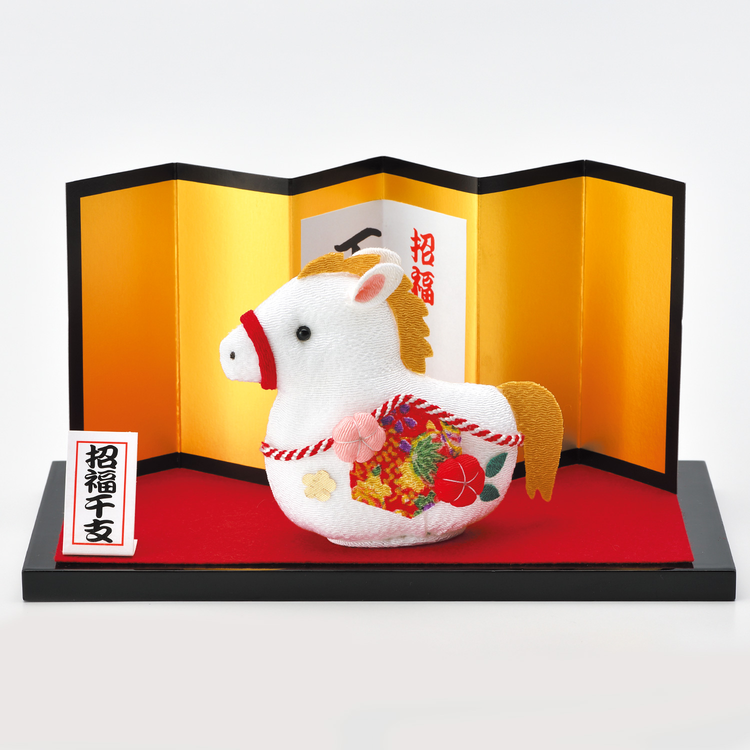 PAN-MF34 Panami Zodiac Kit: Kyoto Chirimen Lucky Horse (Bag)